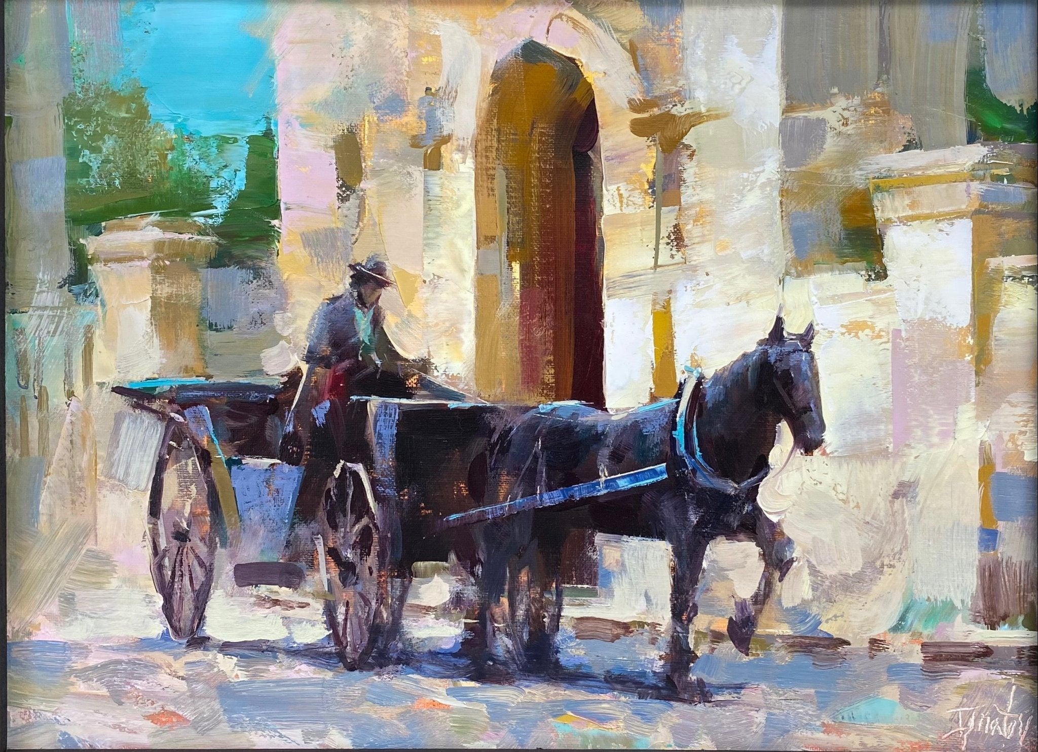 Carriage Through History by Ignat Ignatov at LePrince Galleries