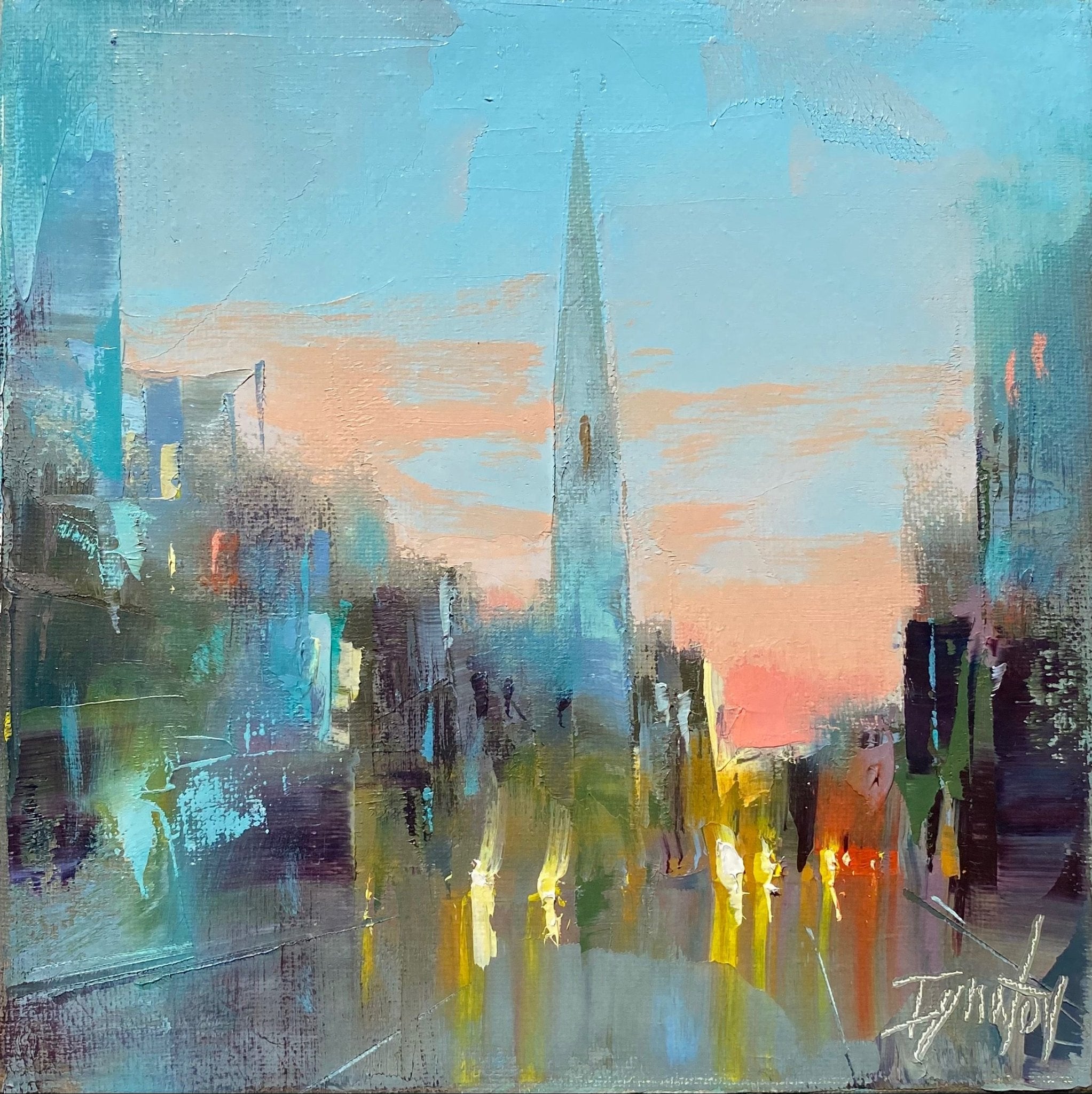 Charleston at Dusk by Ignat Ignatov at LePrince Galleries