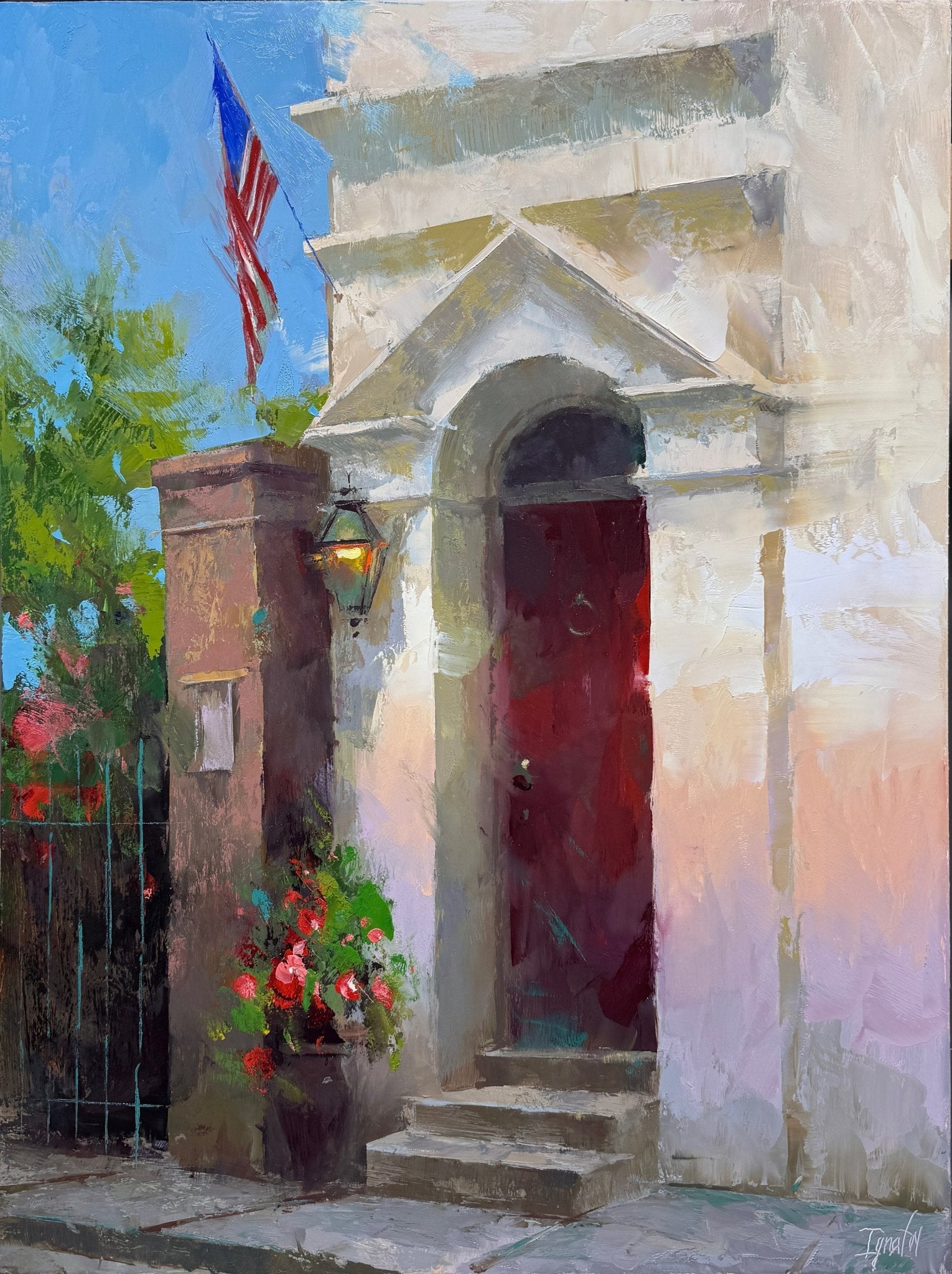 Charleston Doorway by Ignat Ignatov at LePrince Galleries