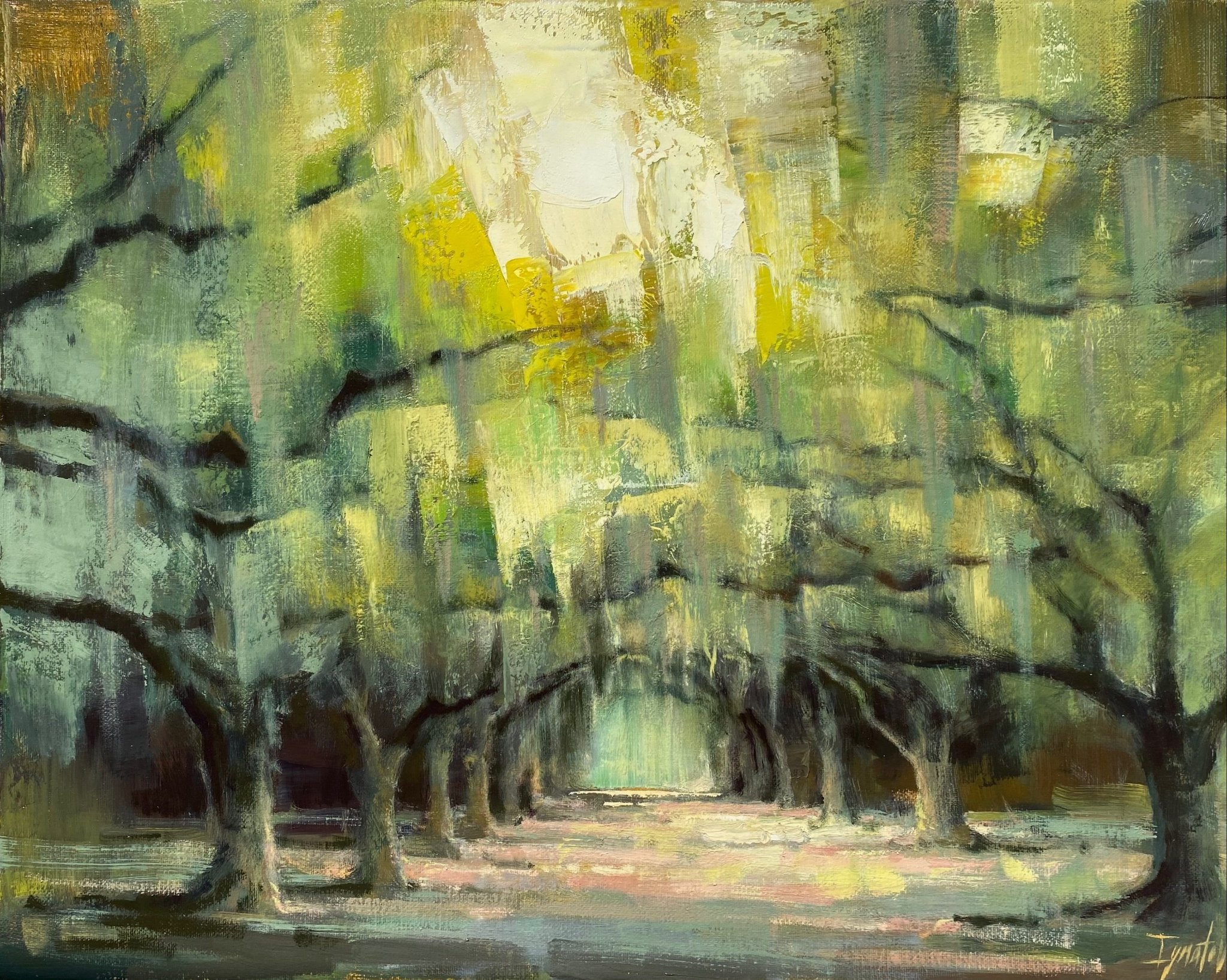 Charleston Live Oaks by Ignat Ignatov at LePrince Galleries
