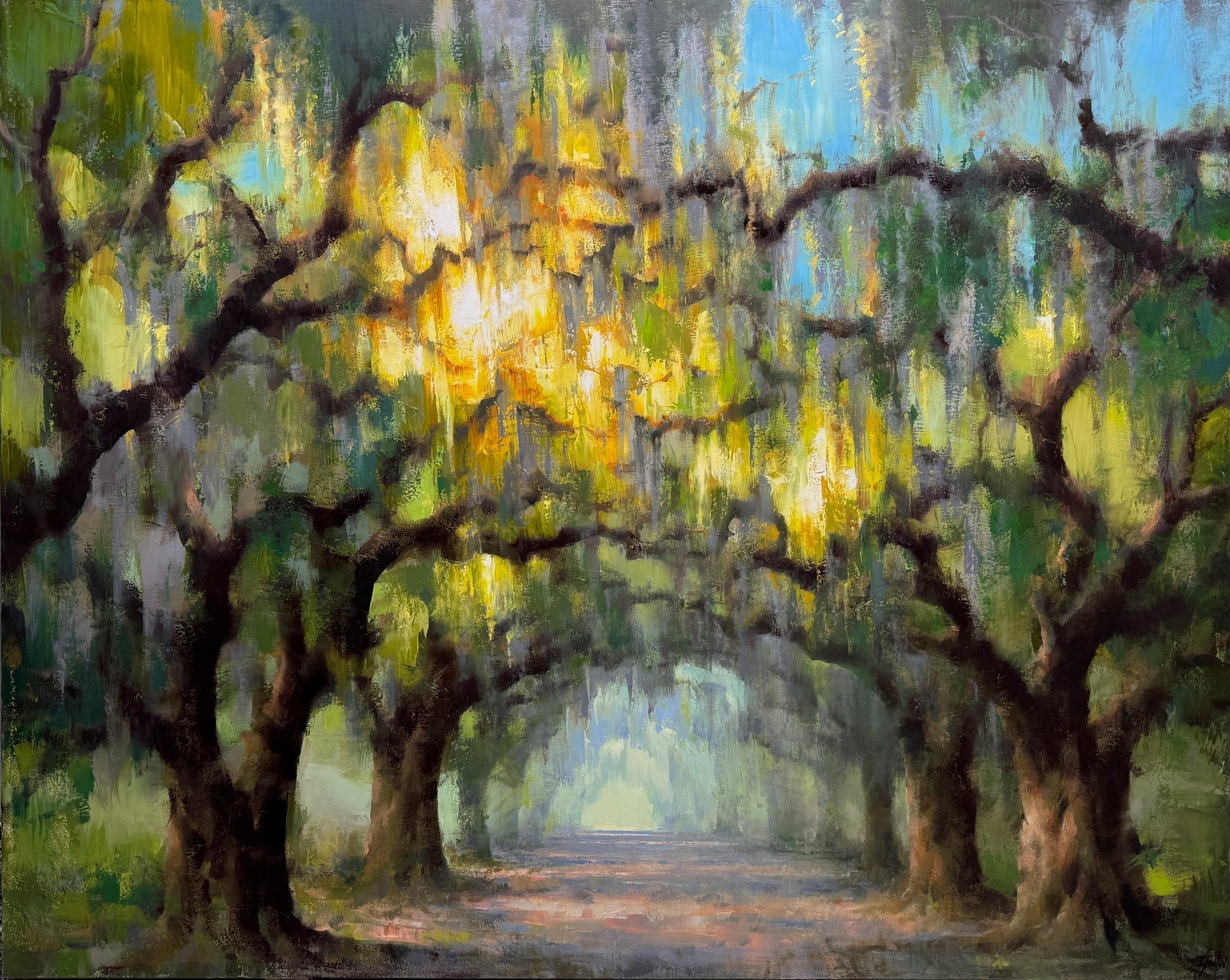 Charleston Live Oaks by Ignat Ignatov at LePrince Galleries