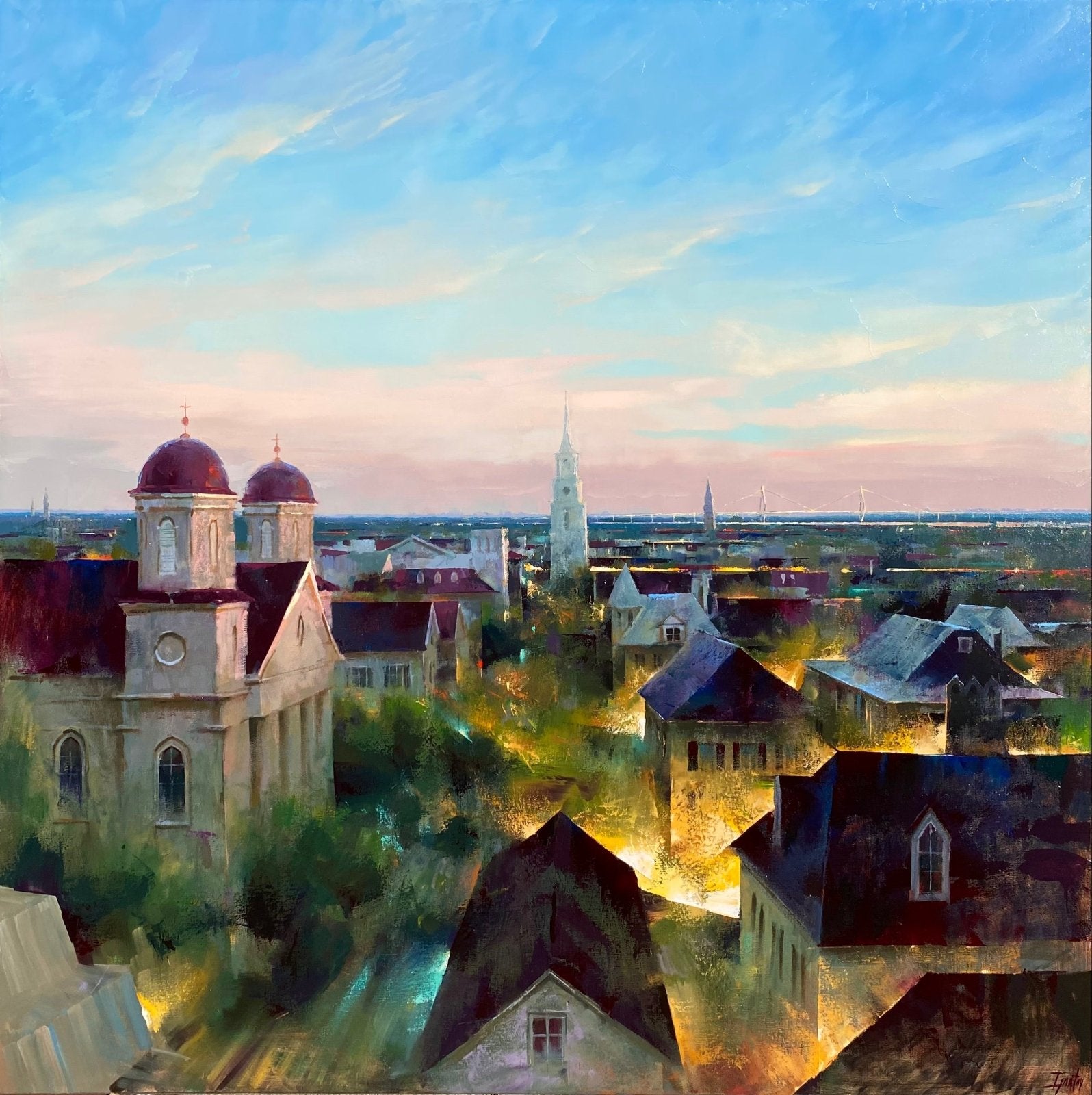 Charleston Sunrise by Ignat Ignatov at LePrince Galleries