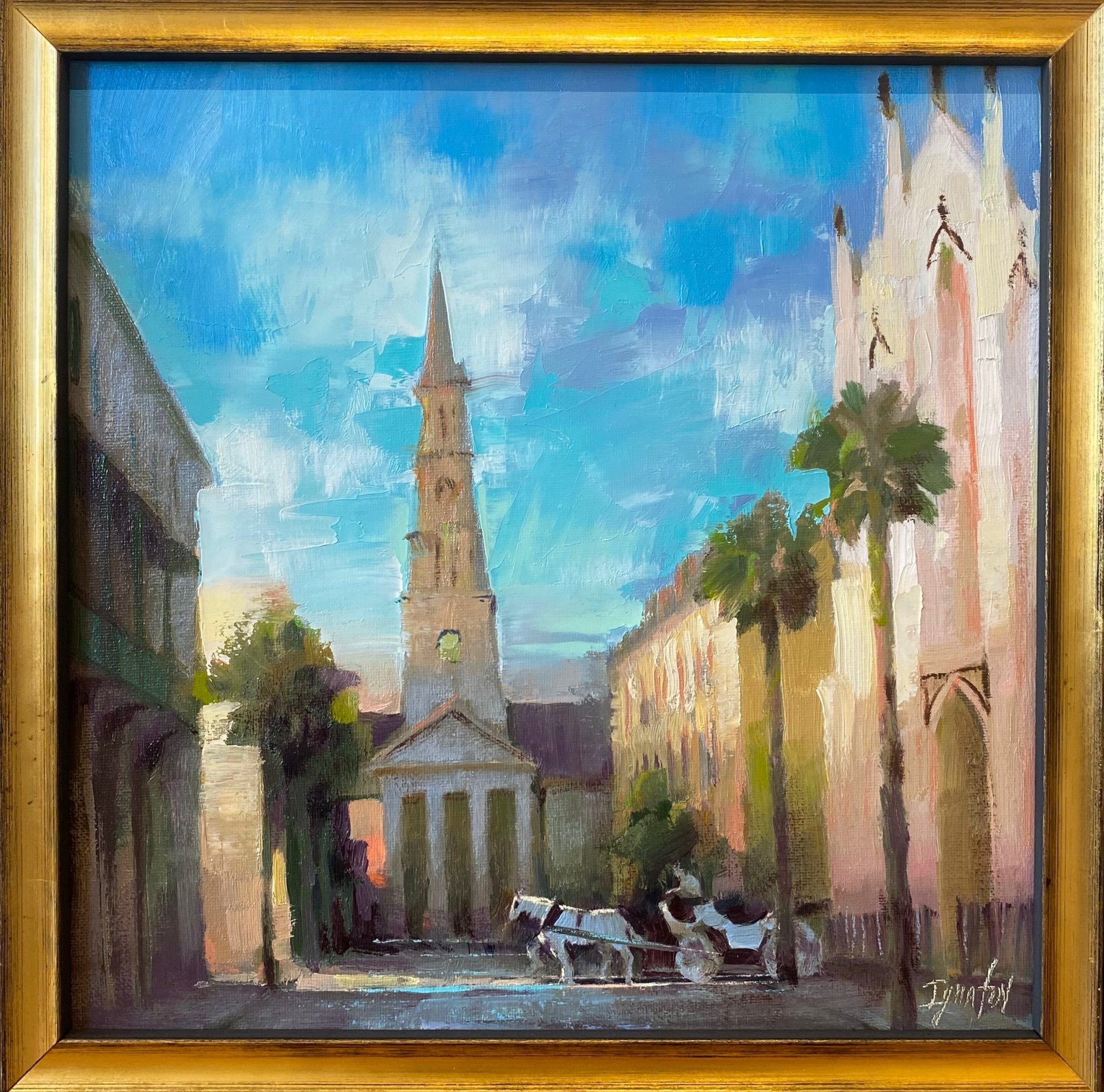 Church and Queen by Ignat Ignatov at LePrince Galleries