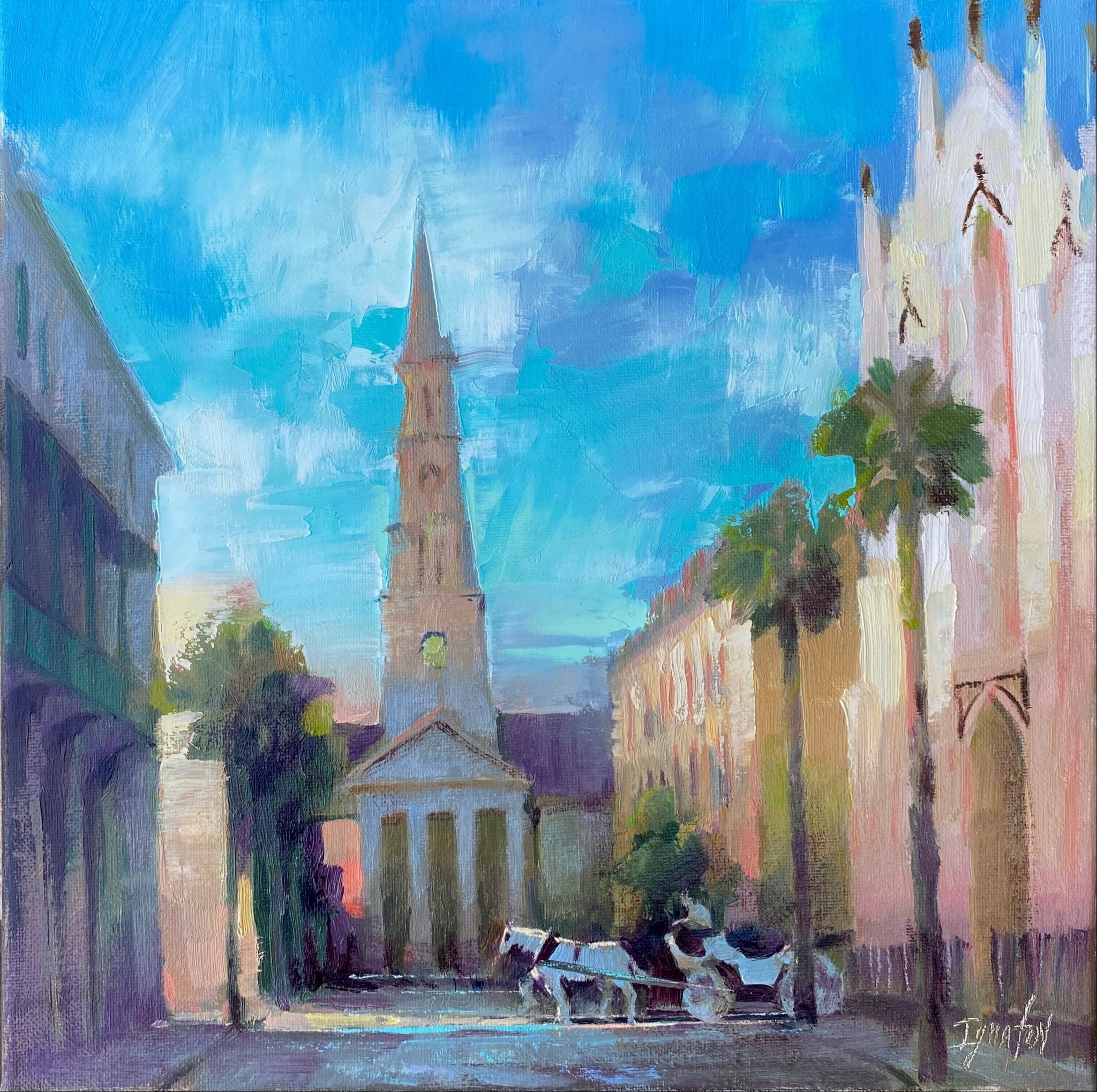 Church and Queen by Ignat Ignatov at LePrince Galleries