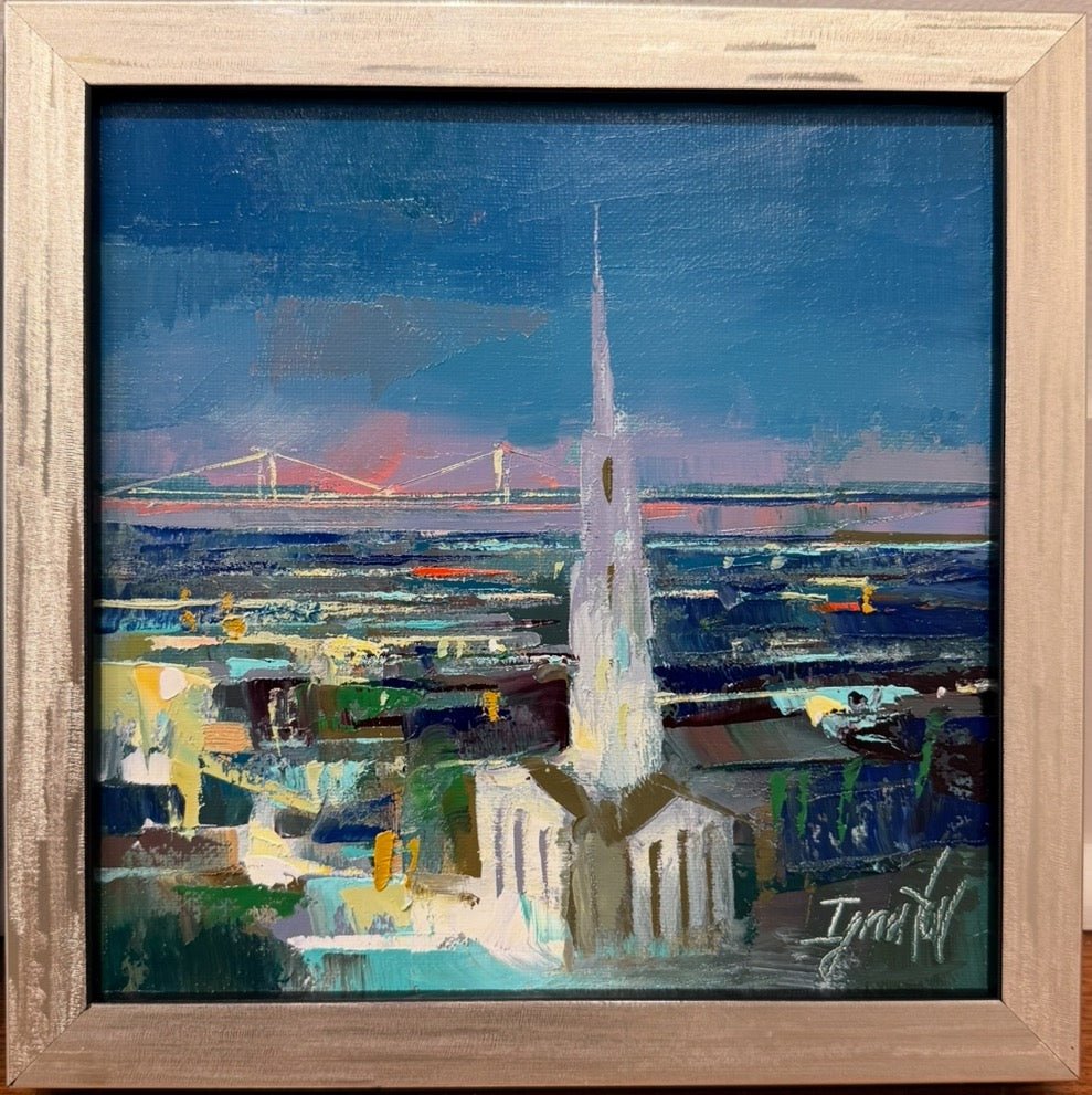 Church Street Nocturne by Ignat Ignatov at LePrince Galleries