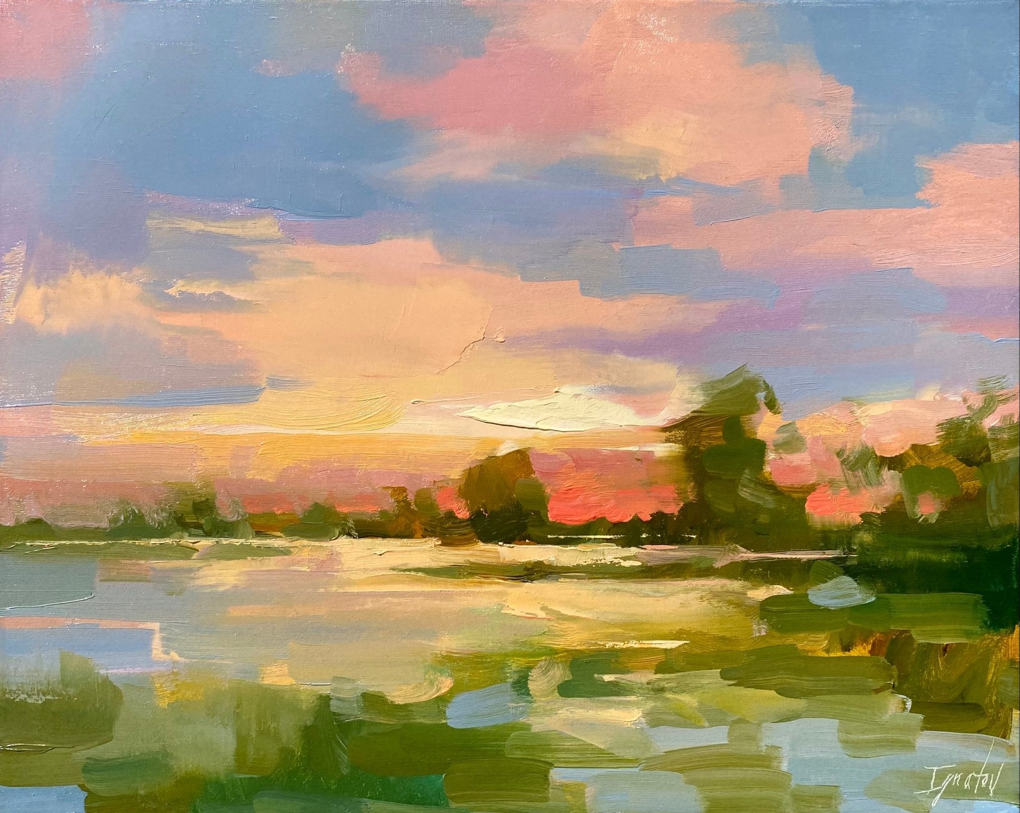 Evening Colors by Ignat Ignatov at LePrince Galleries