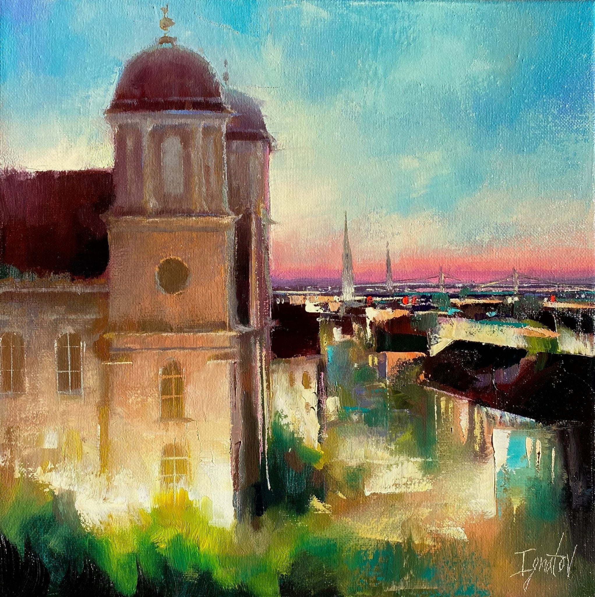 First Scots, Study by Ignat Ignatov at LePrince Galleries