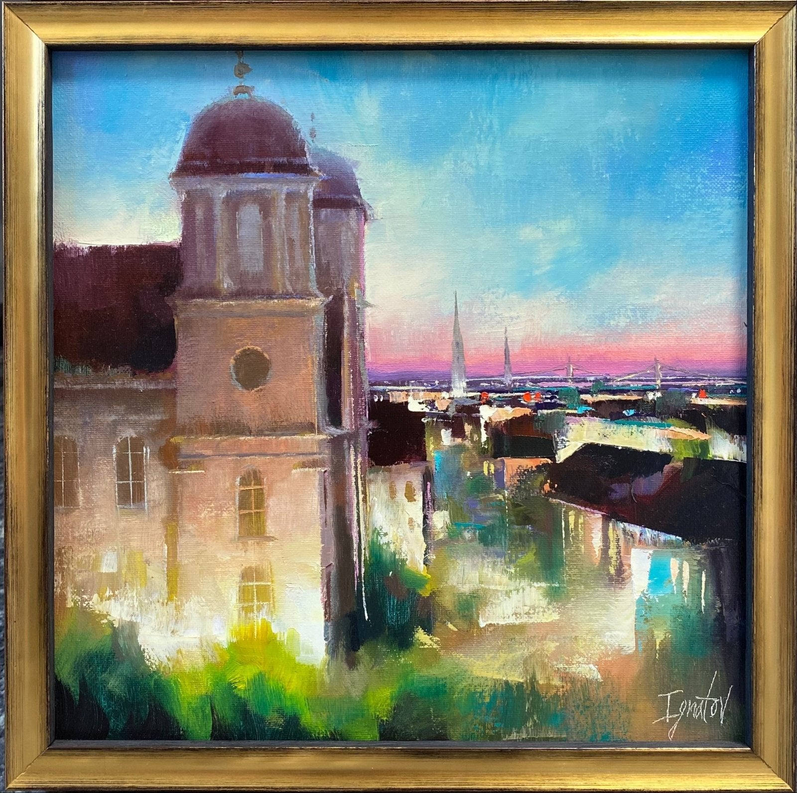 First Scot's Study by Ignat Ignatov at LePrince Galleries