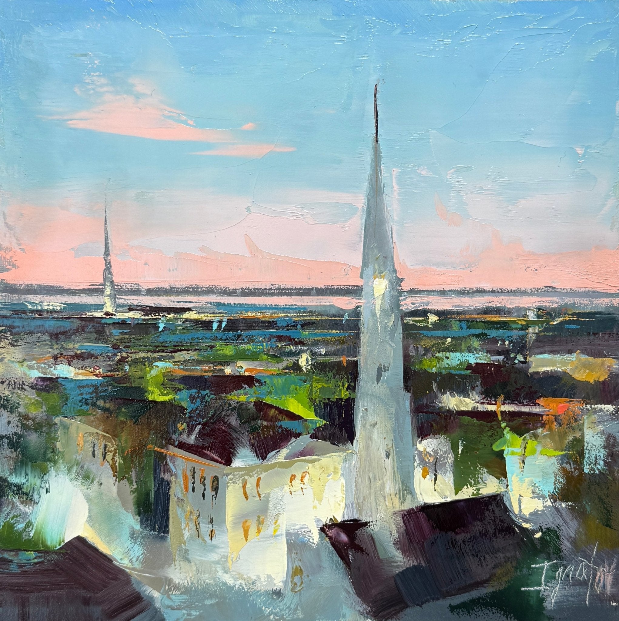 Four Corners of Law by Ignat Ignatov at LePrince Galleries