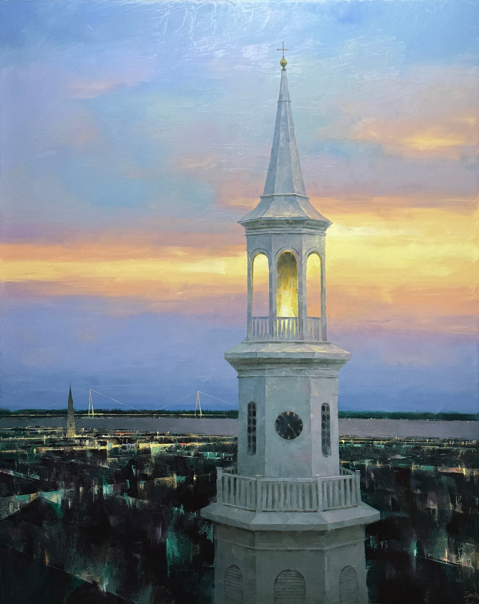 Golden Hour over St Michael's by Ignat Ignatov at LePrince Galleries