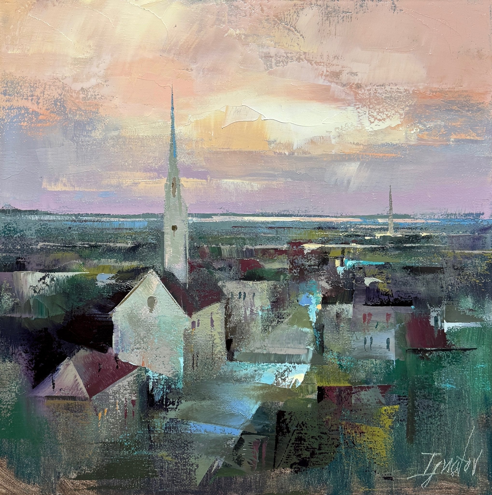 Holy City by Ignat Ignatov at LePrince Galleries