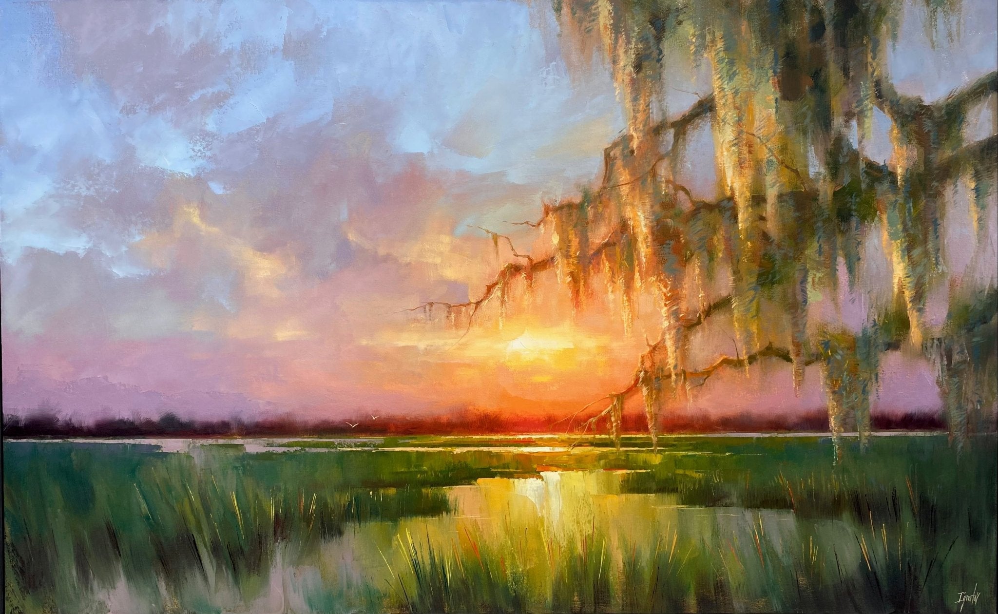 Kiawah Evening by Ignat Ignatov at LePrince Galleries
