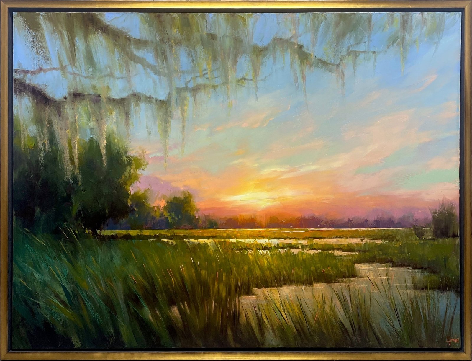 Kiawah Sunset by Ignat Ignatov at LePrince Galleries