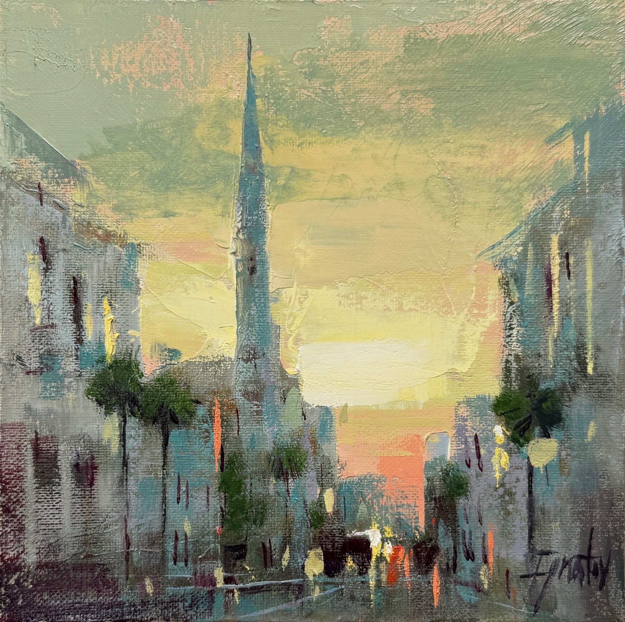 King Street by Ignat Ignatov at LePrince Galleries