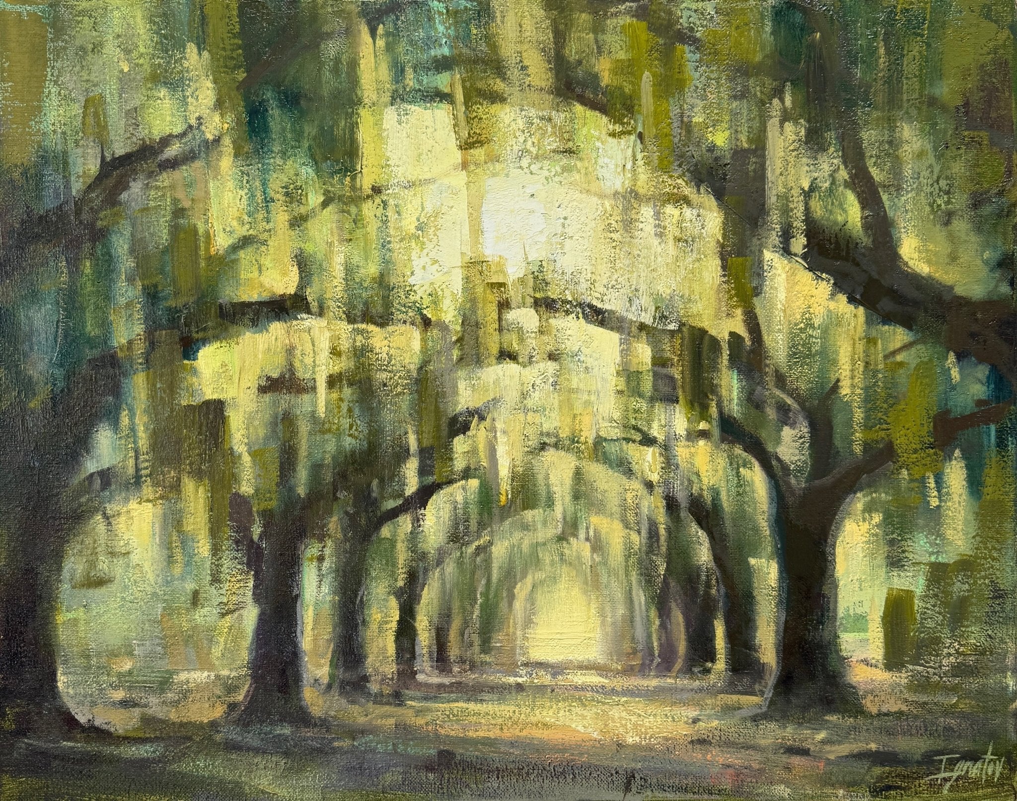 Live Oaks Road by Ignat Ignatov at LePrince Galleries