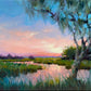 Marshland Dreams at Sundown by Ignat Ignatov at LePrince Galleries
