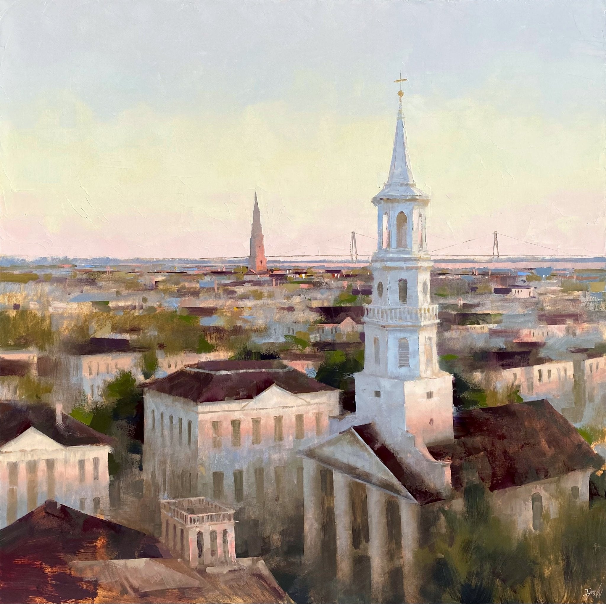 Morning Haze over Charleston by Ignat Ignatov at LePrince Galleries