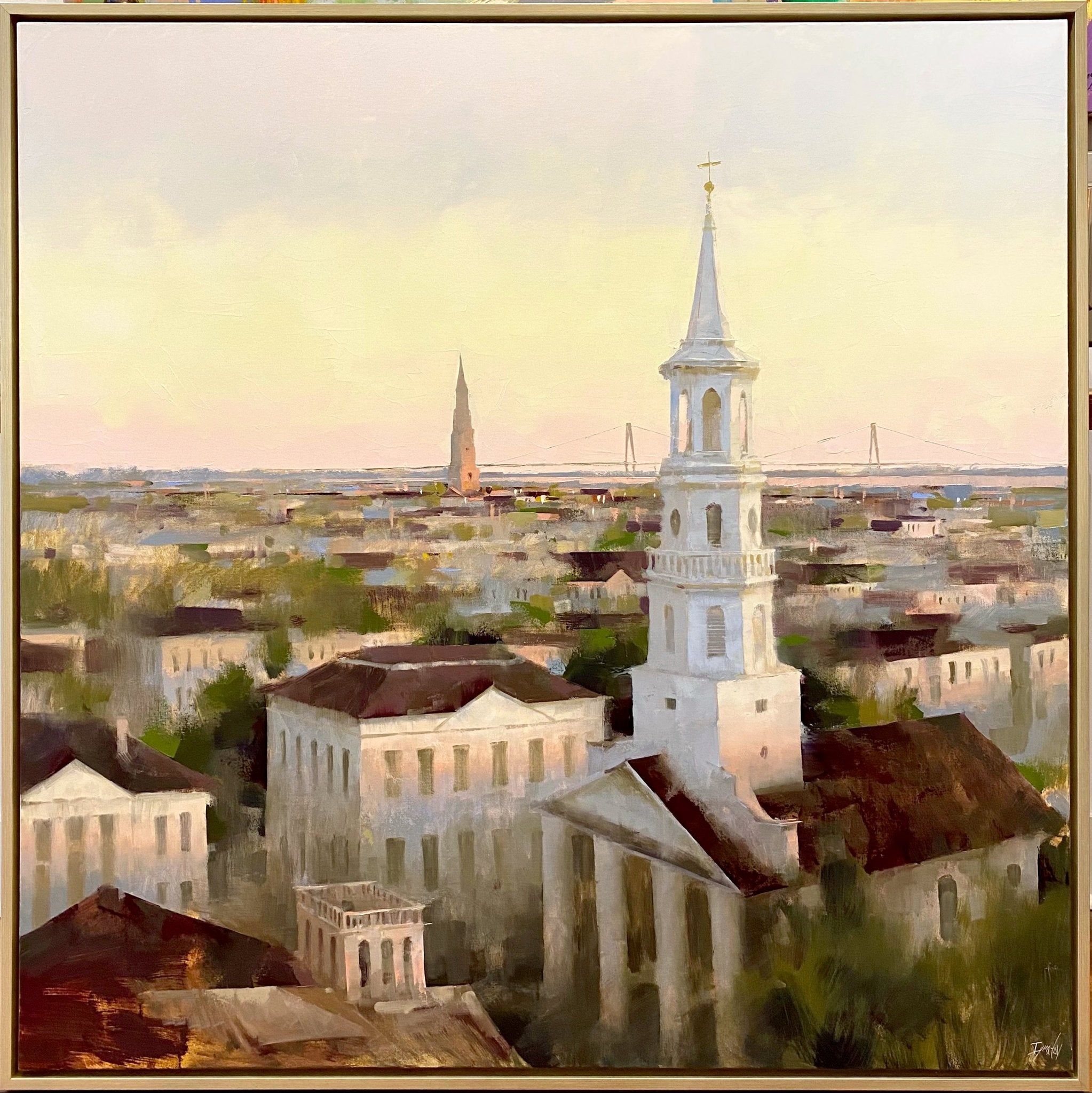 Morning Haze over Charleston by Ignat Ignatov at LePrince Galleries