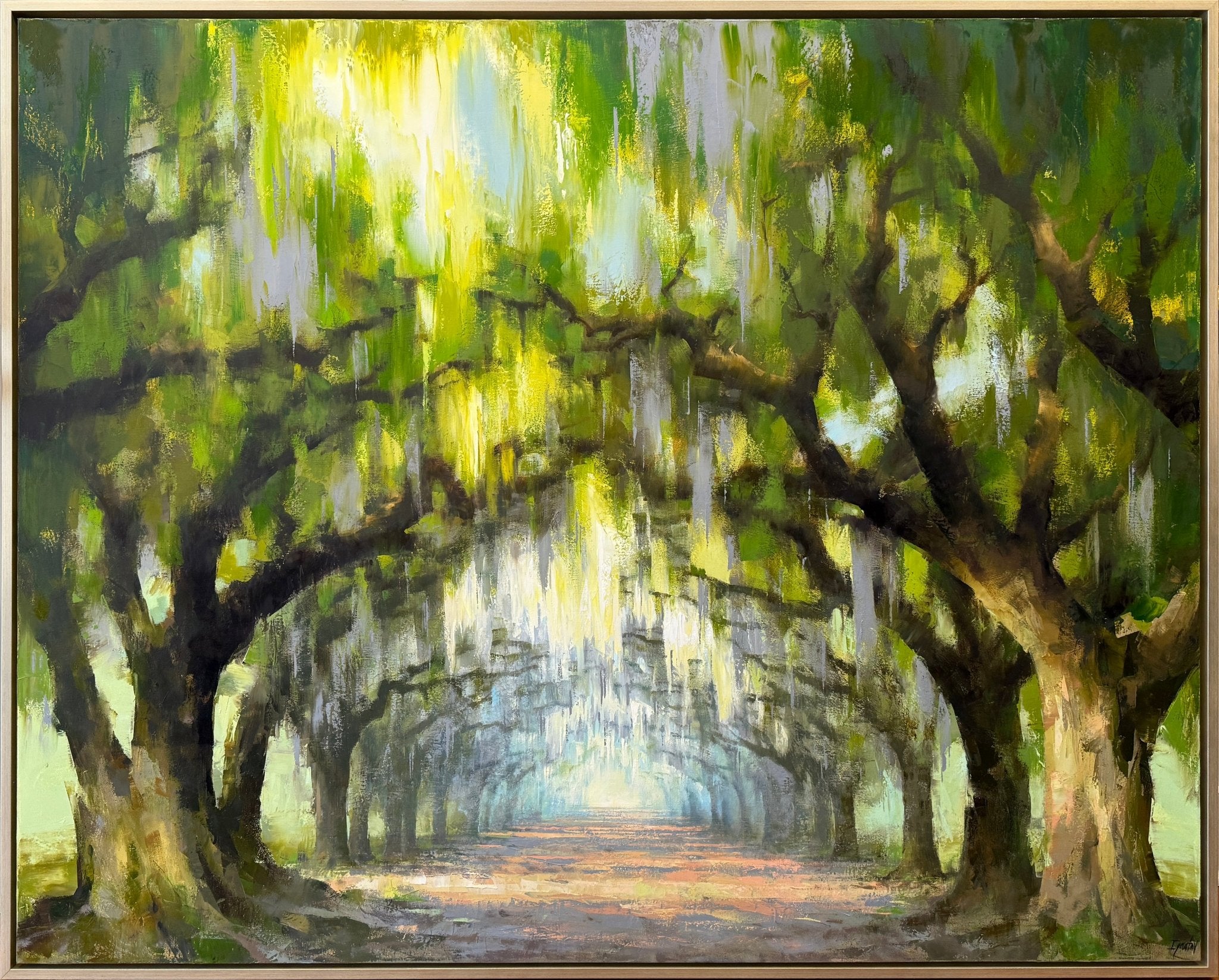 Oak Cathedral Light by Ignat Ignatov at LePrince Galleries