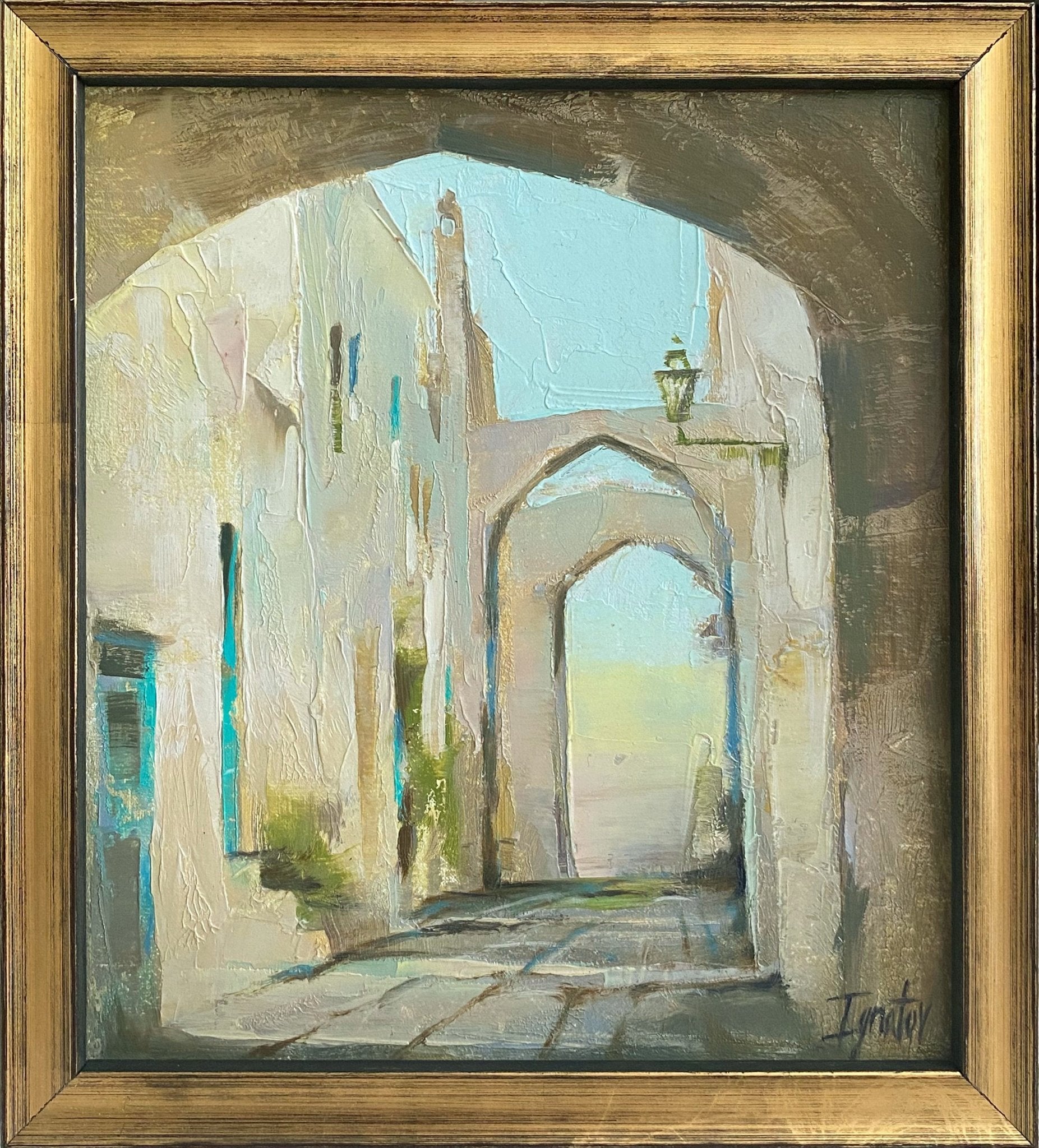 Ostuni Alley, Italy by Ignat Ignatov at LePrince Galleries
