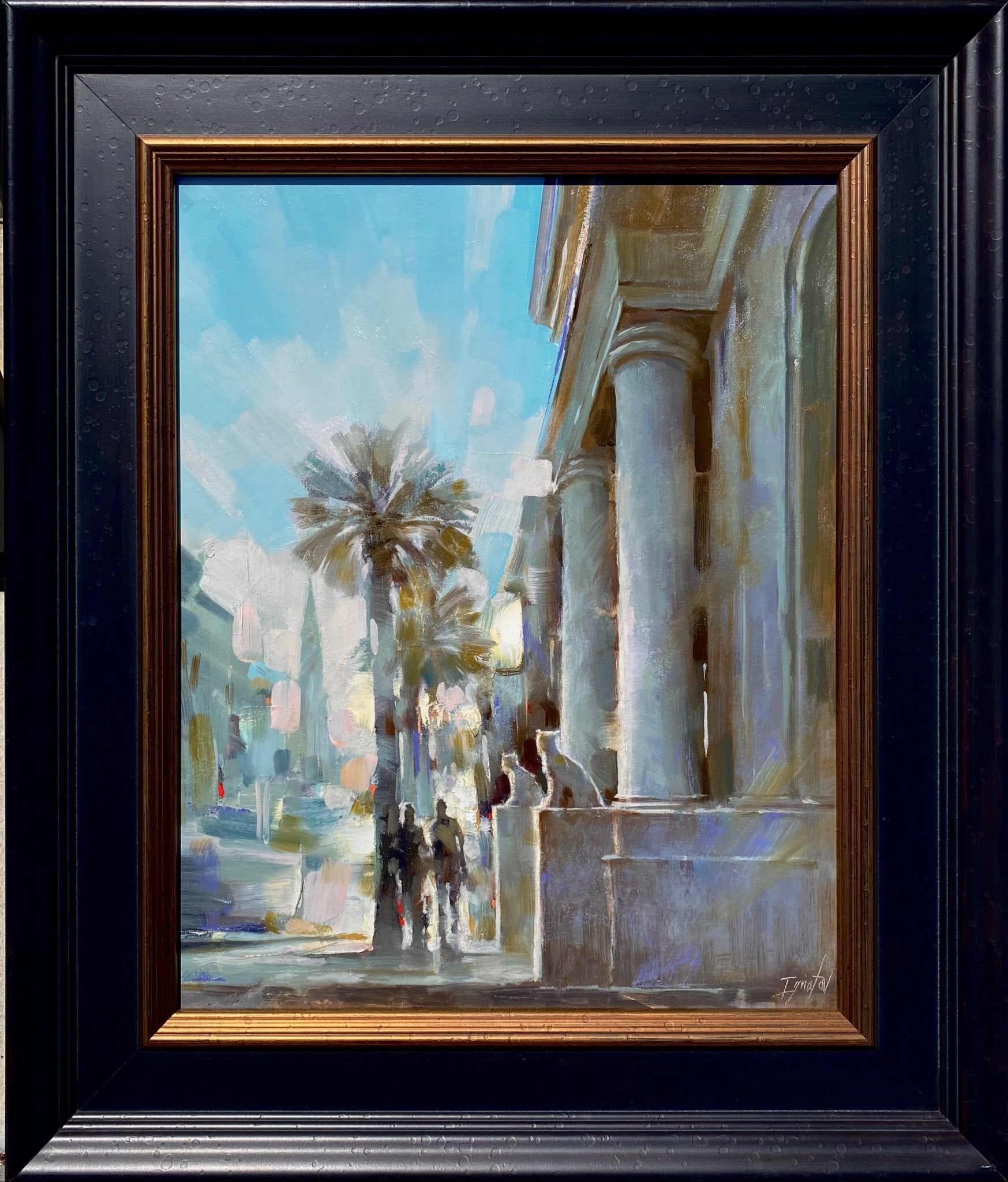 People's Building Cityscape by Ignat Ignatov at LePrince Galleries