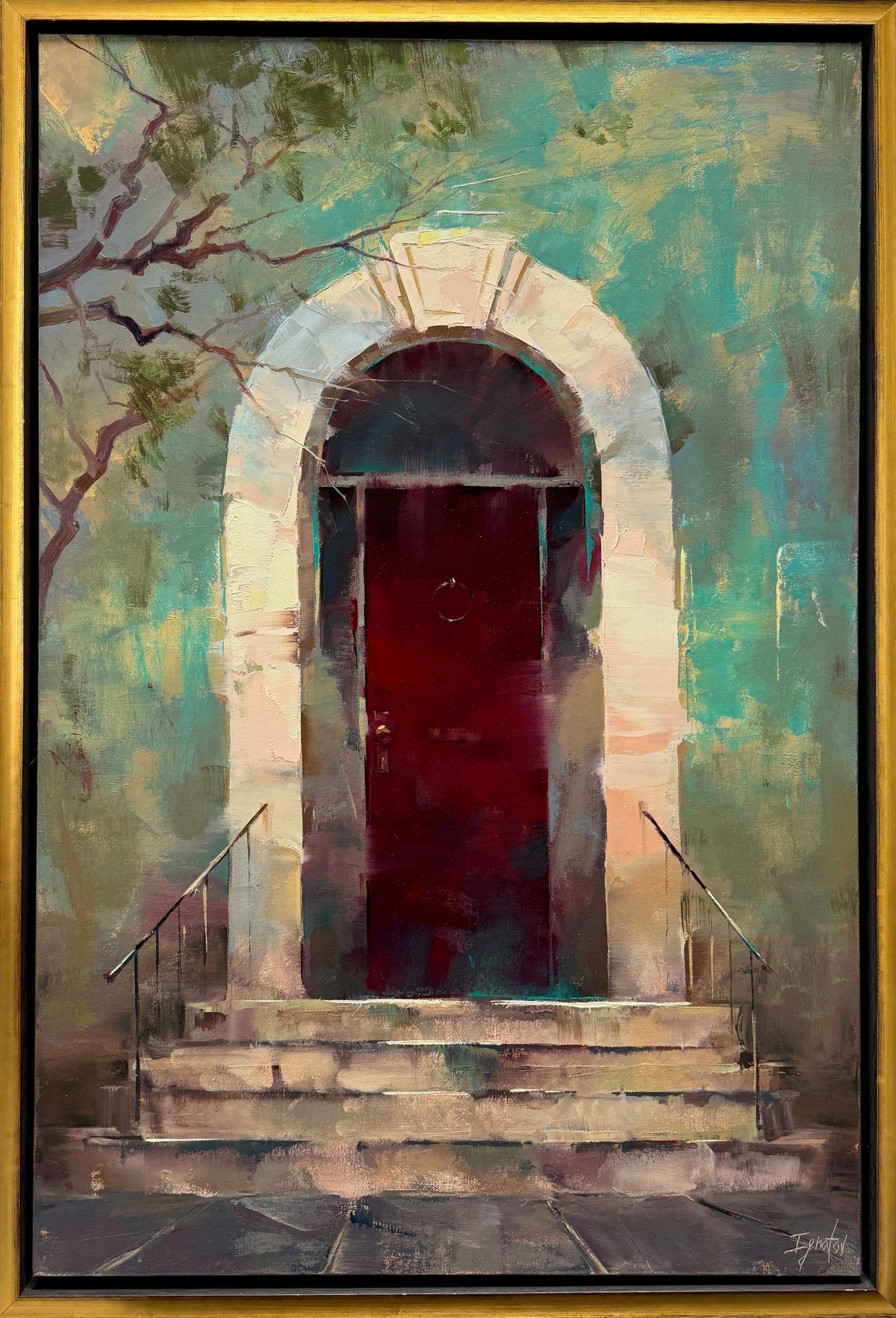 Red Door by Ignat Ignatov at LePrince Galleries