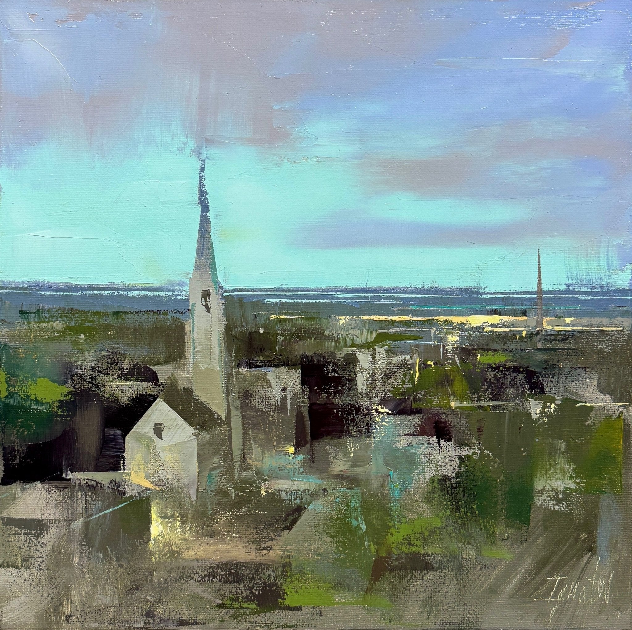 St. Michael's Aerial by Ignat Ignatov at LePrince Galleries