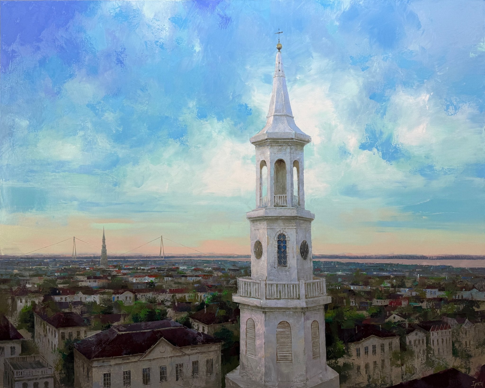 St. Michael's Aerial by Ignat Ignatov at LePrince Galleries