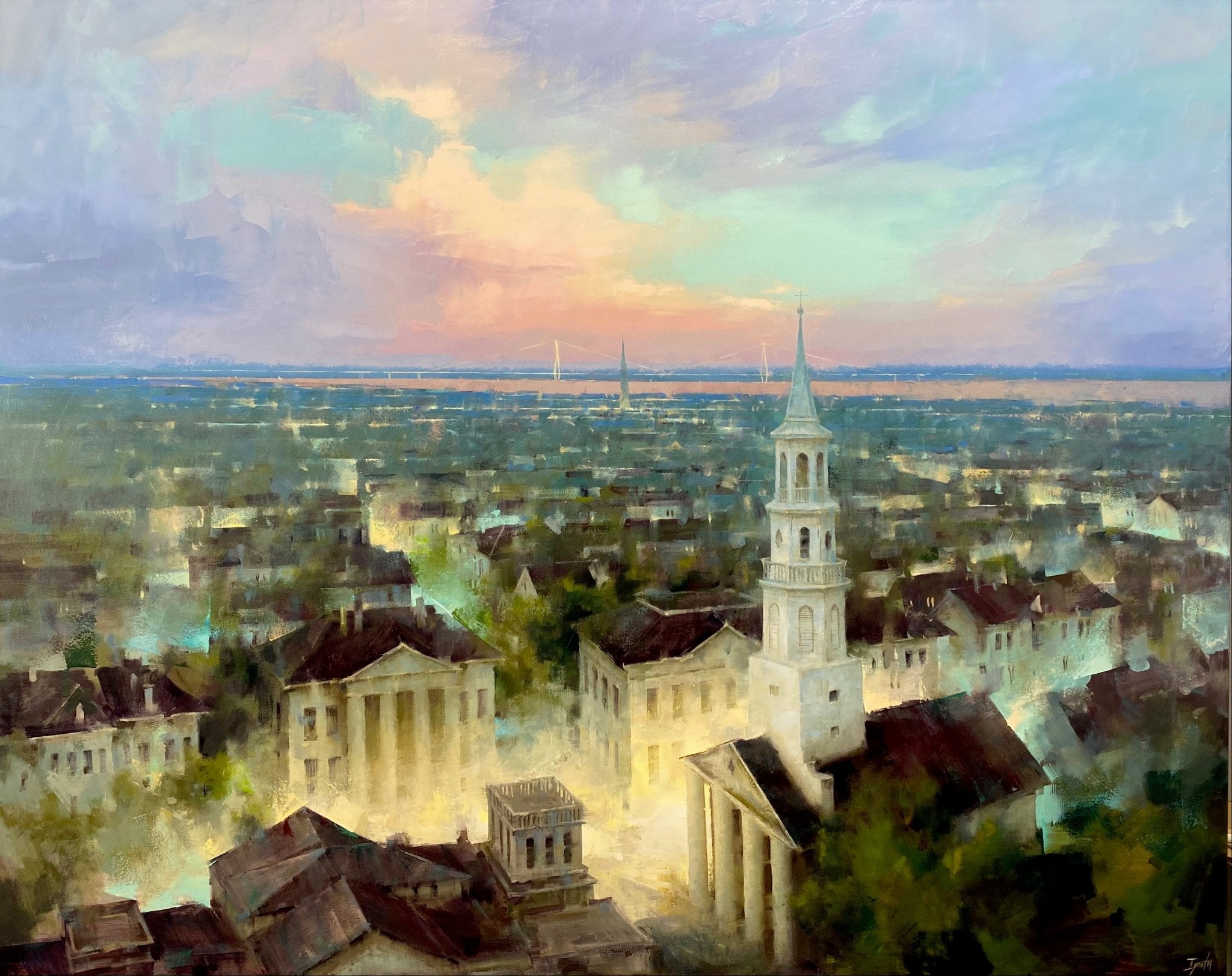 St. Michael's Aerial by Ignat Ignatov at LePrince Galleries