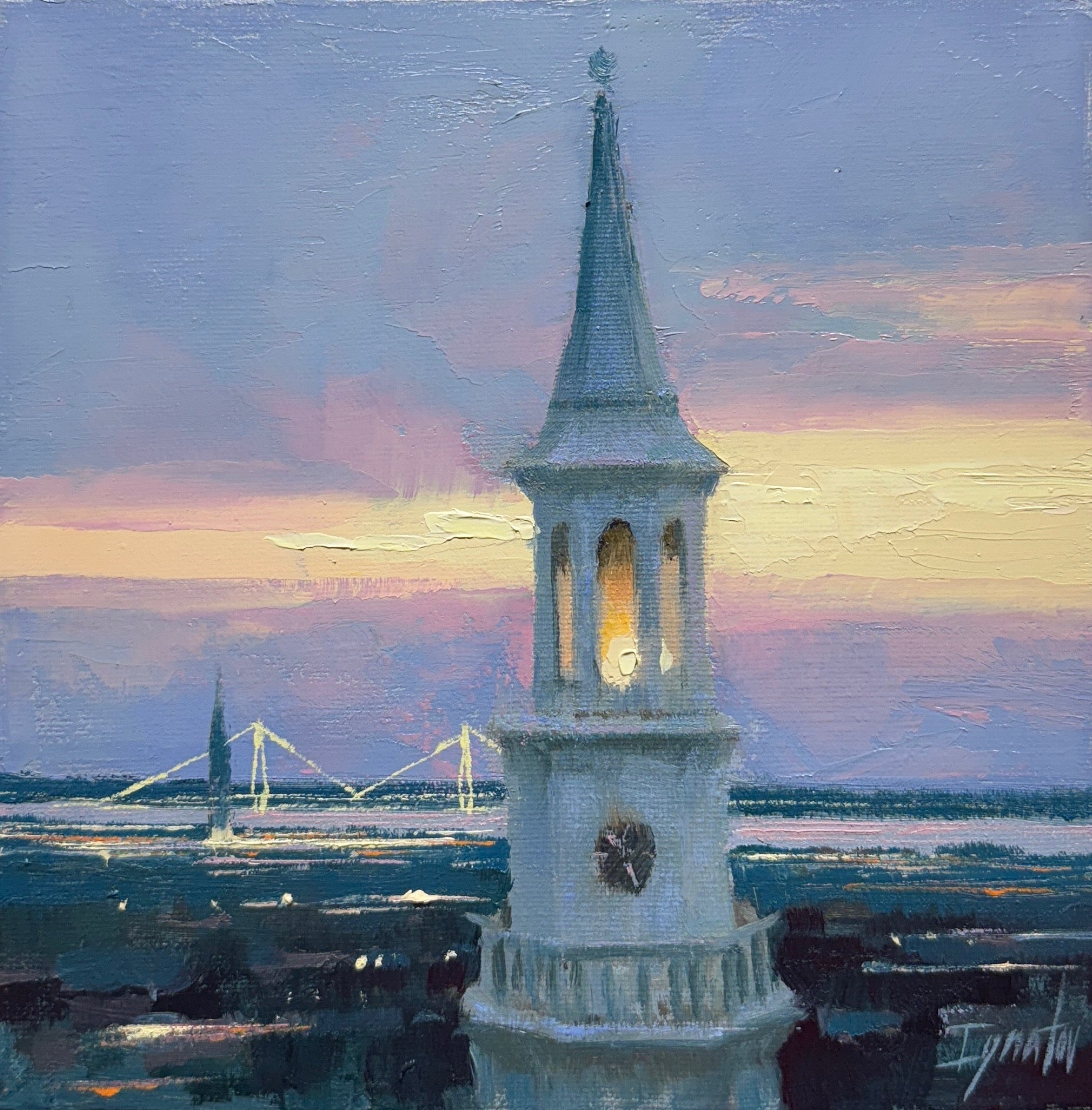 St. Michael's Dusk by Ignat Ignatov at LePrince Galleries