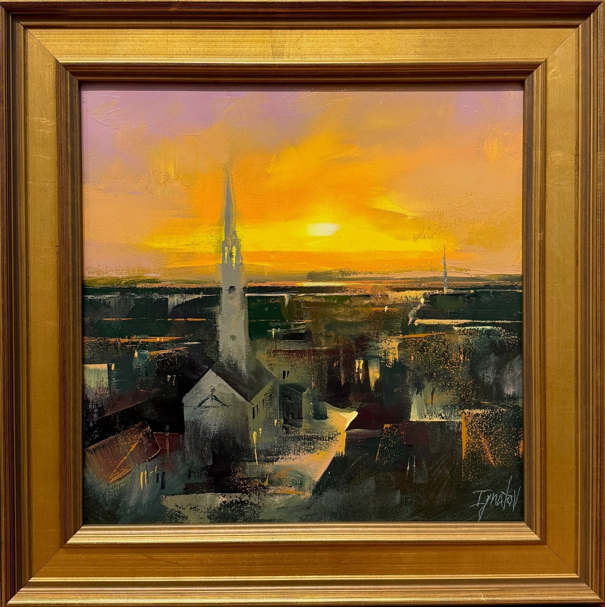 St. Michael's Glow by Ignat Ignatov at LePrince Galleries