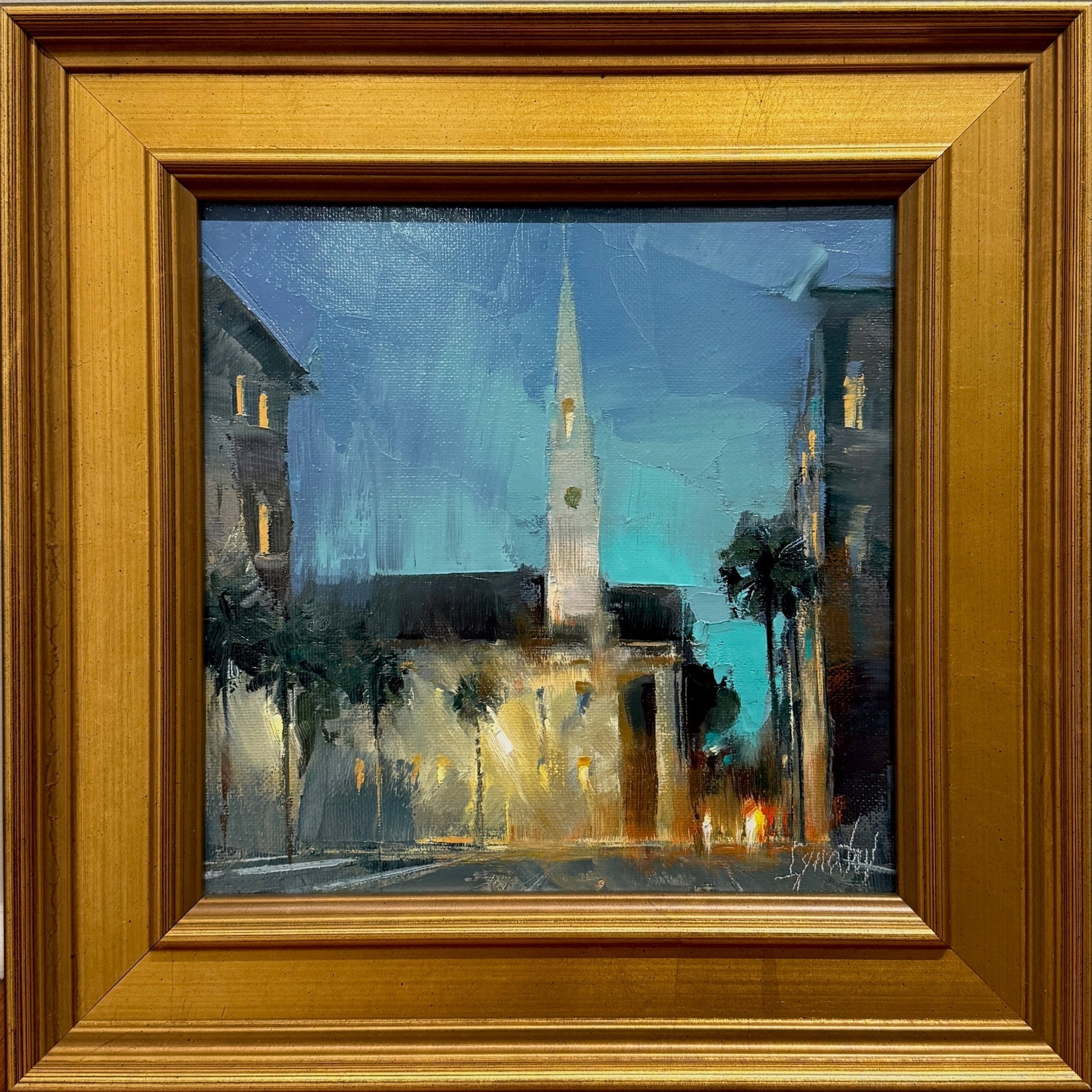 St. Michael's Nocturne by Ignat Ignatov at LePrince Galleries