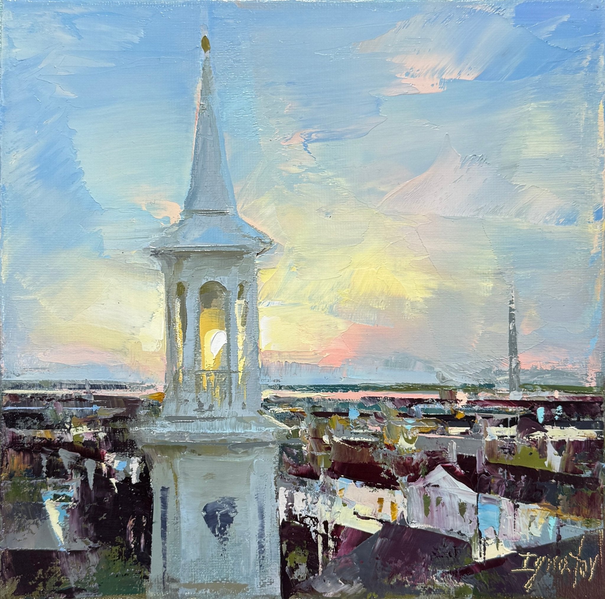 St Michael's Spire by Ignat Ignatov at LePrince Galleries