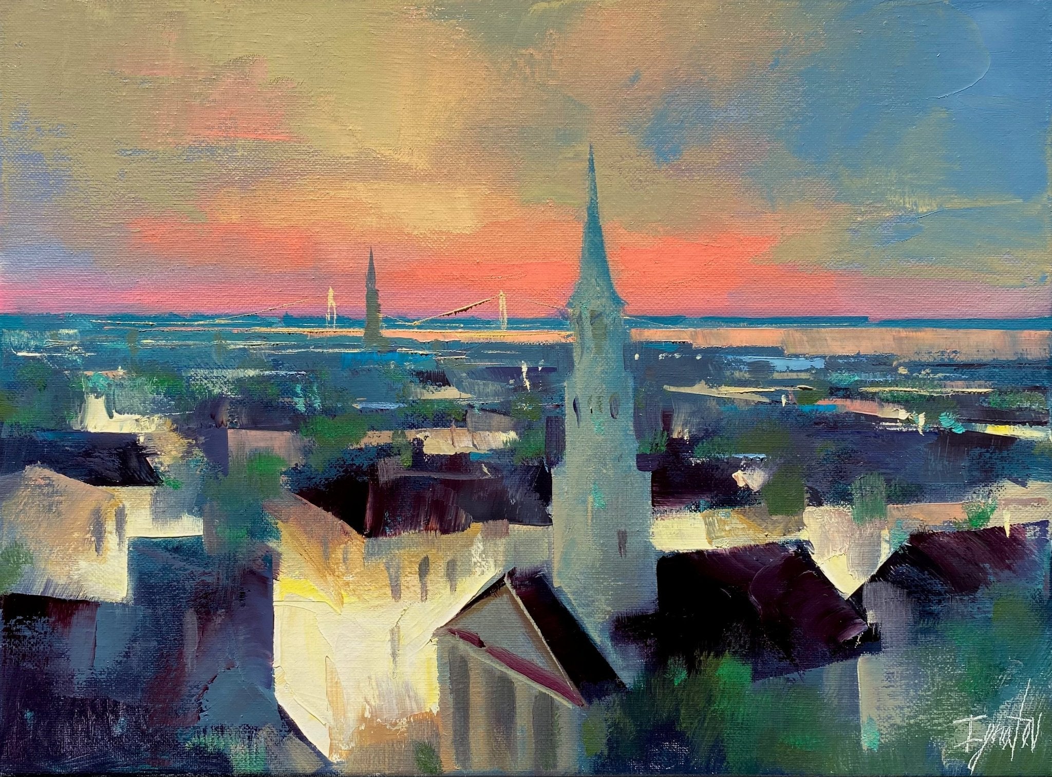 St. Michael's Sunrise by Ignat Ignatov at LePrince Galleries