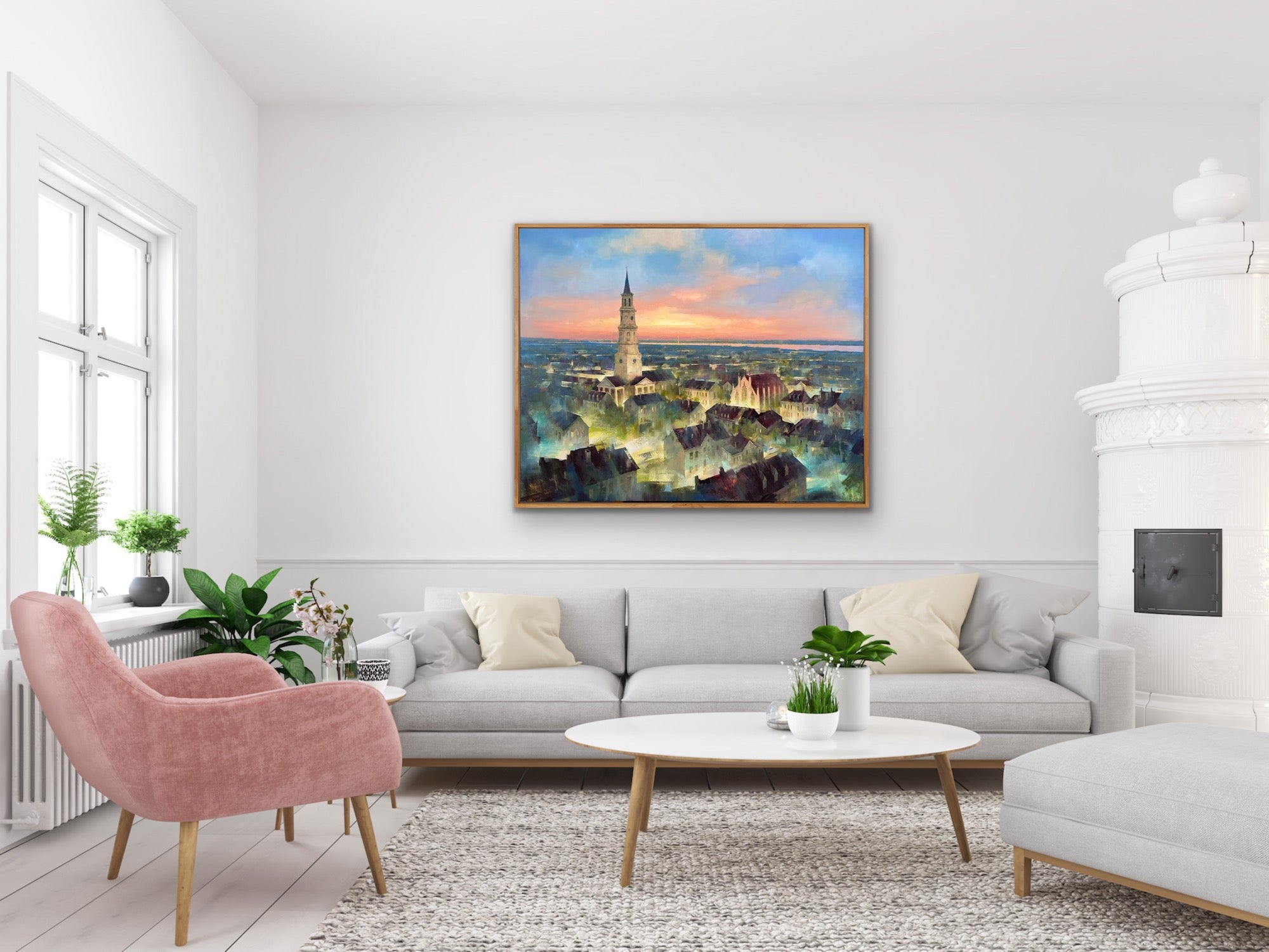 St. Philips Aerial by Ignat Ignatov at LePrince Galleries