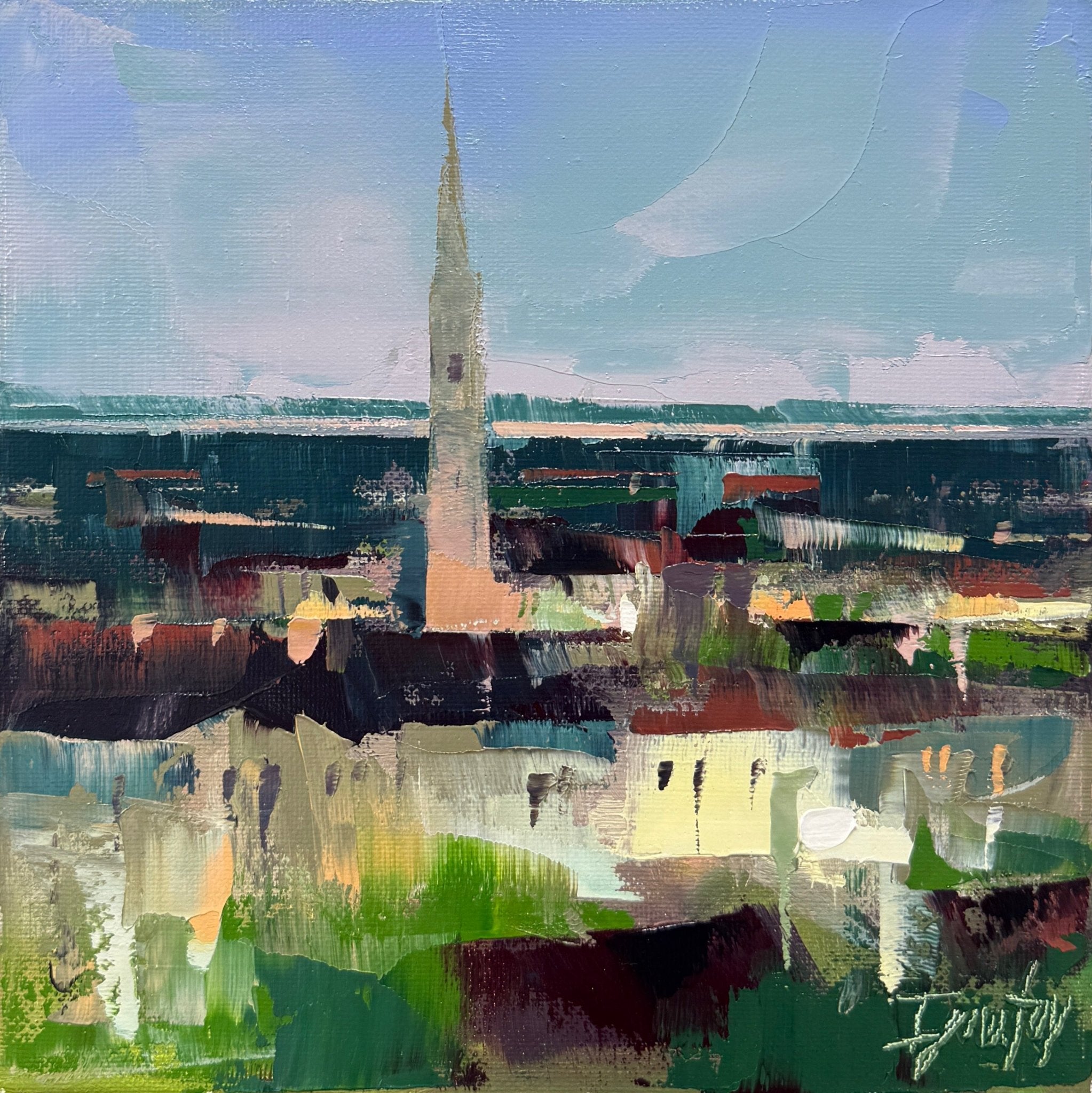 St. Philips Rooftops by Ignat Ignatov at LePrince Galleries