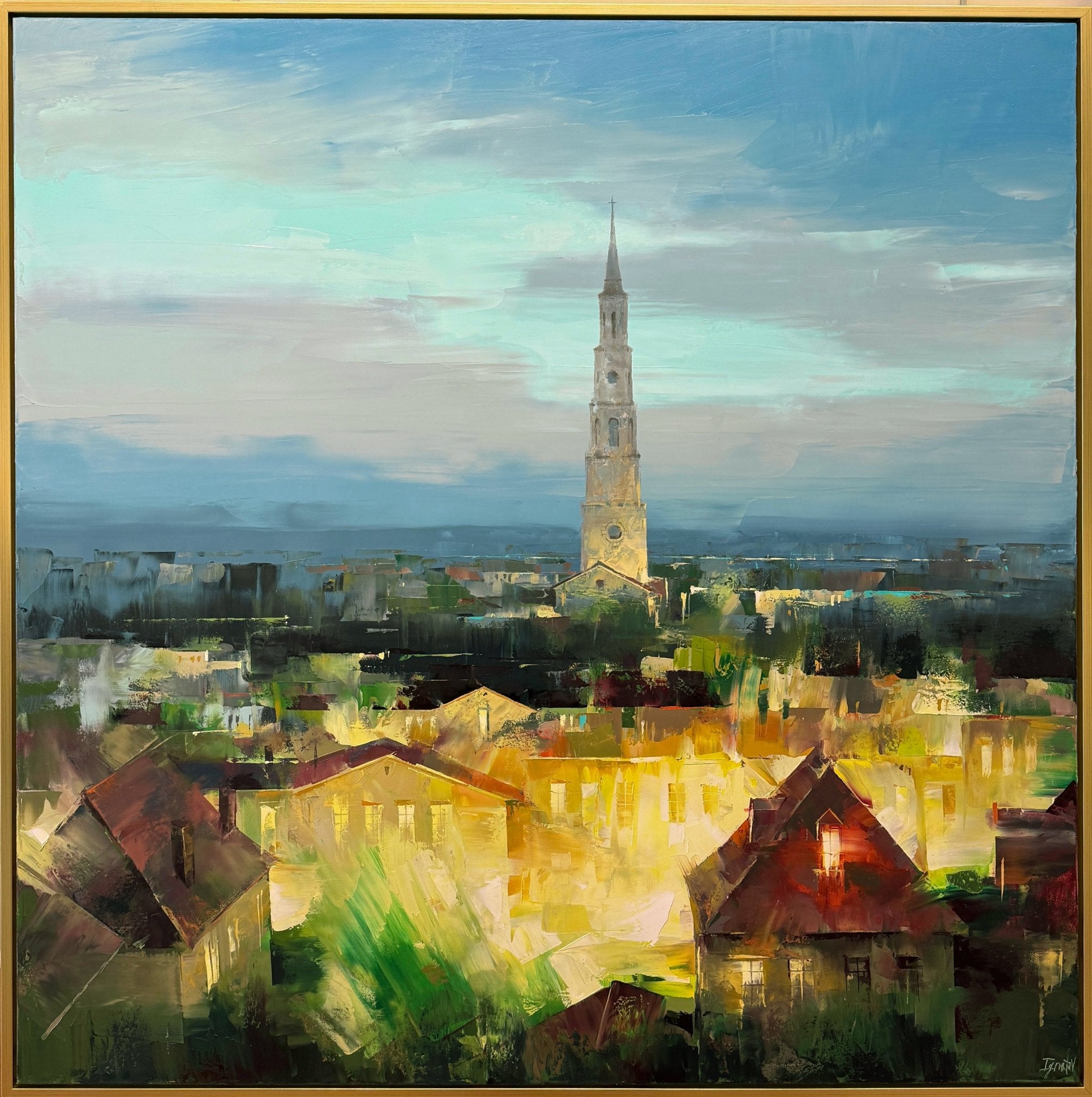 St. Philips Rooftops by Ignat Ignatov at LePrince Galleries
