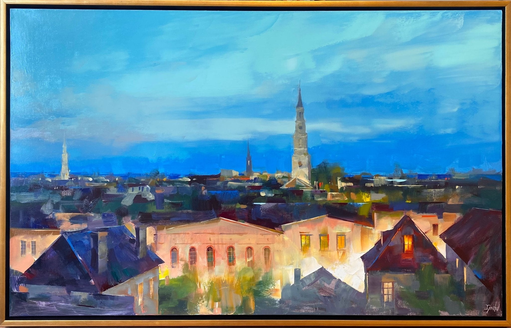 St. Philip's Skyline by Ignat Ignatov at LePrince Galleries