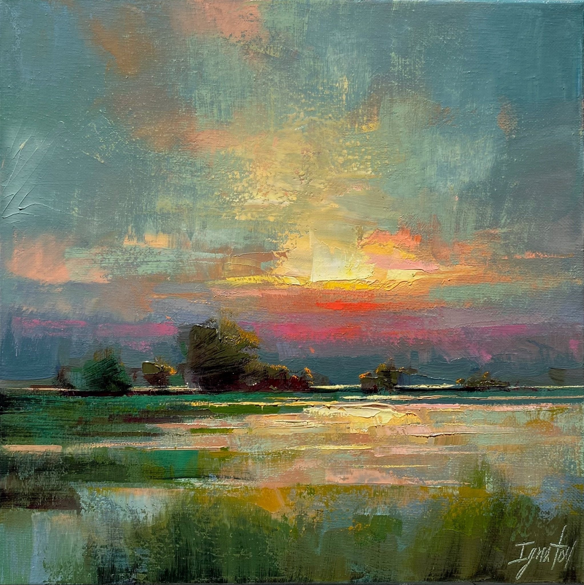 Sunset Colors by Ignat Ignatov at LePrince Galleries