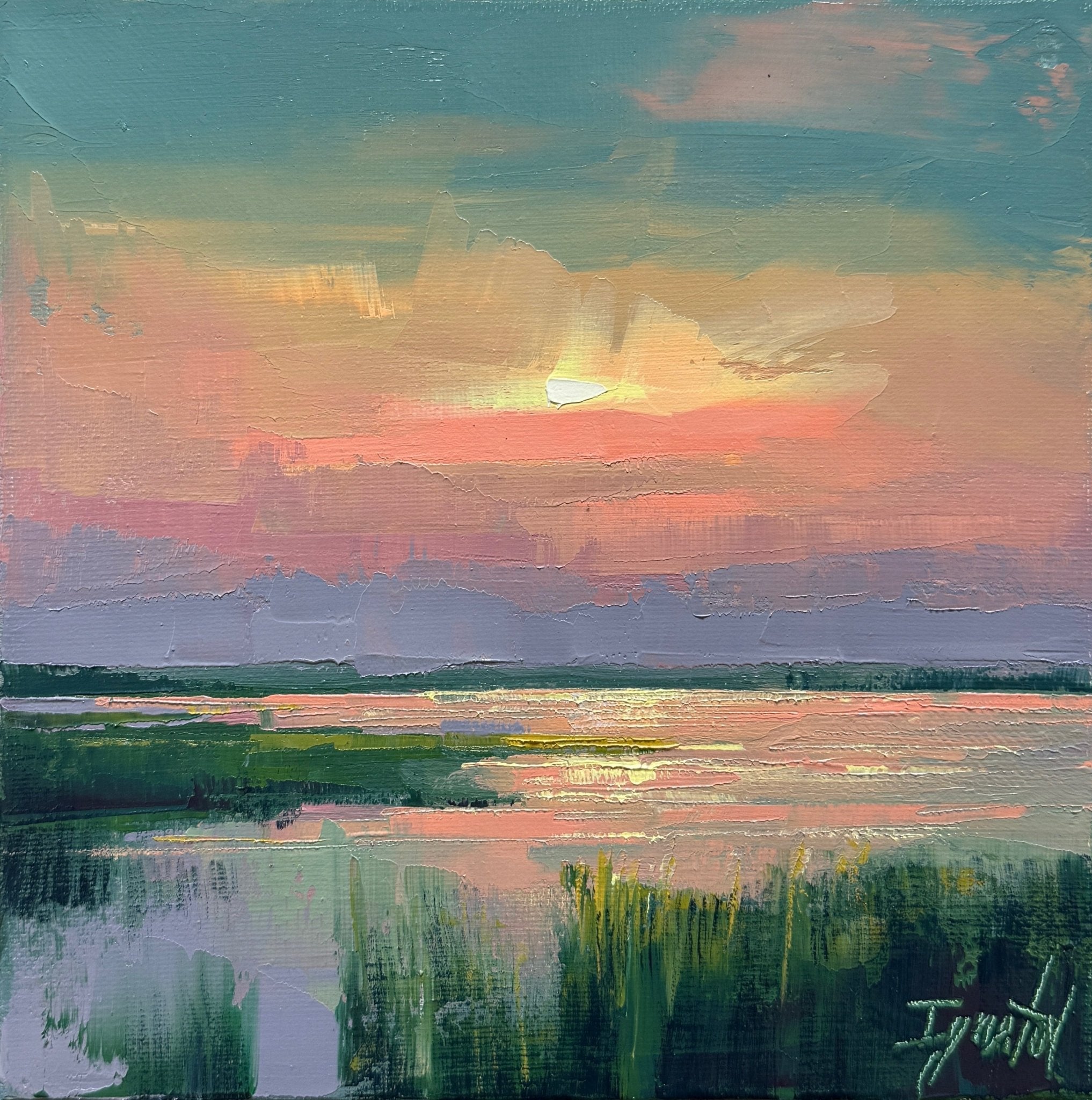 Sunset Reflections by Ignat Ignatov at LePrince Galleries