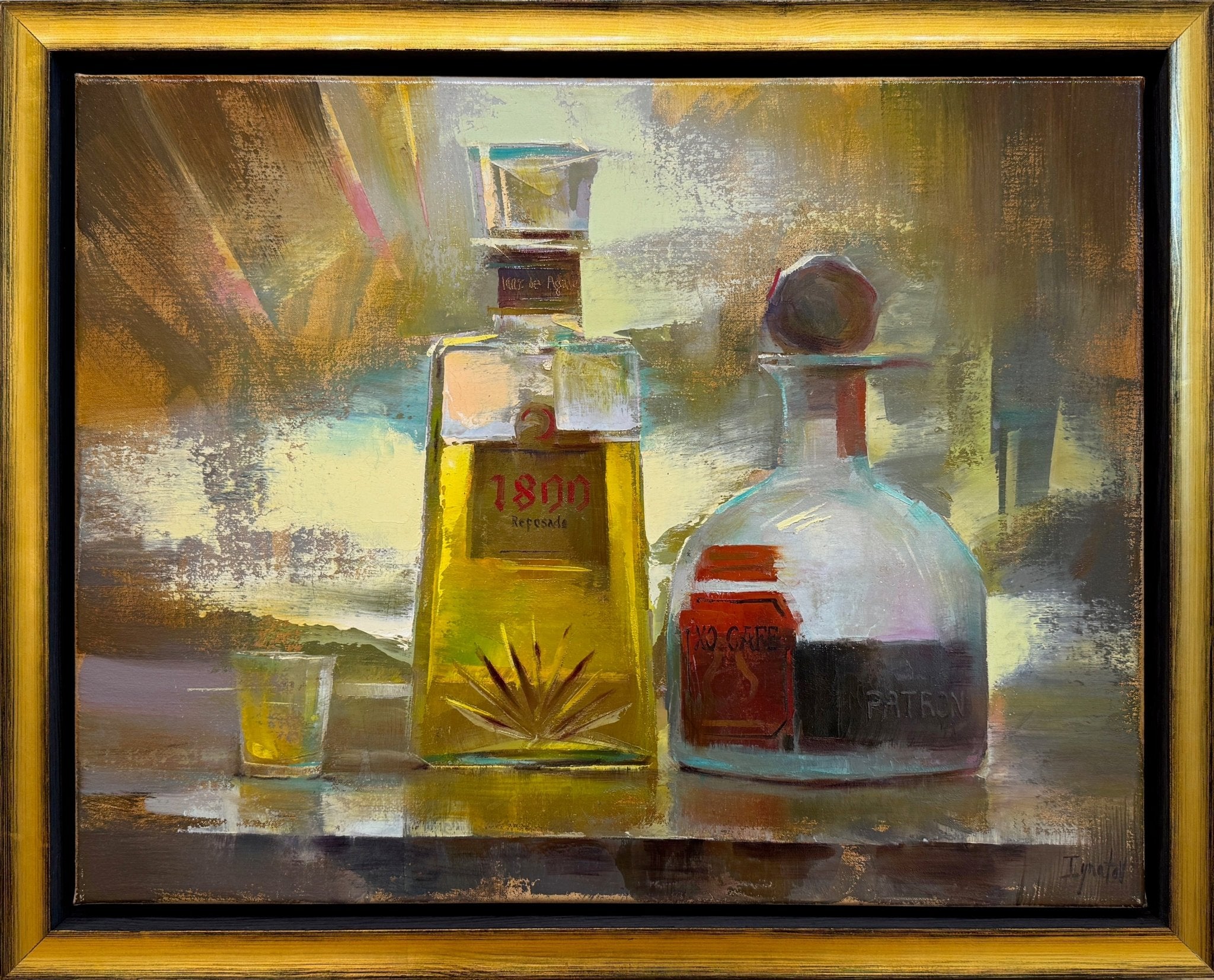 Tequila Bottles by Ignat Ignatov at LePrince Galleries