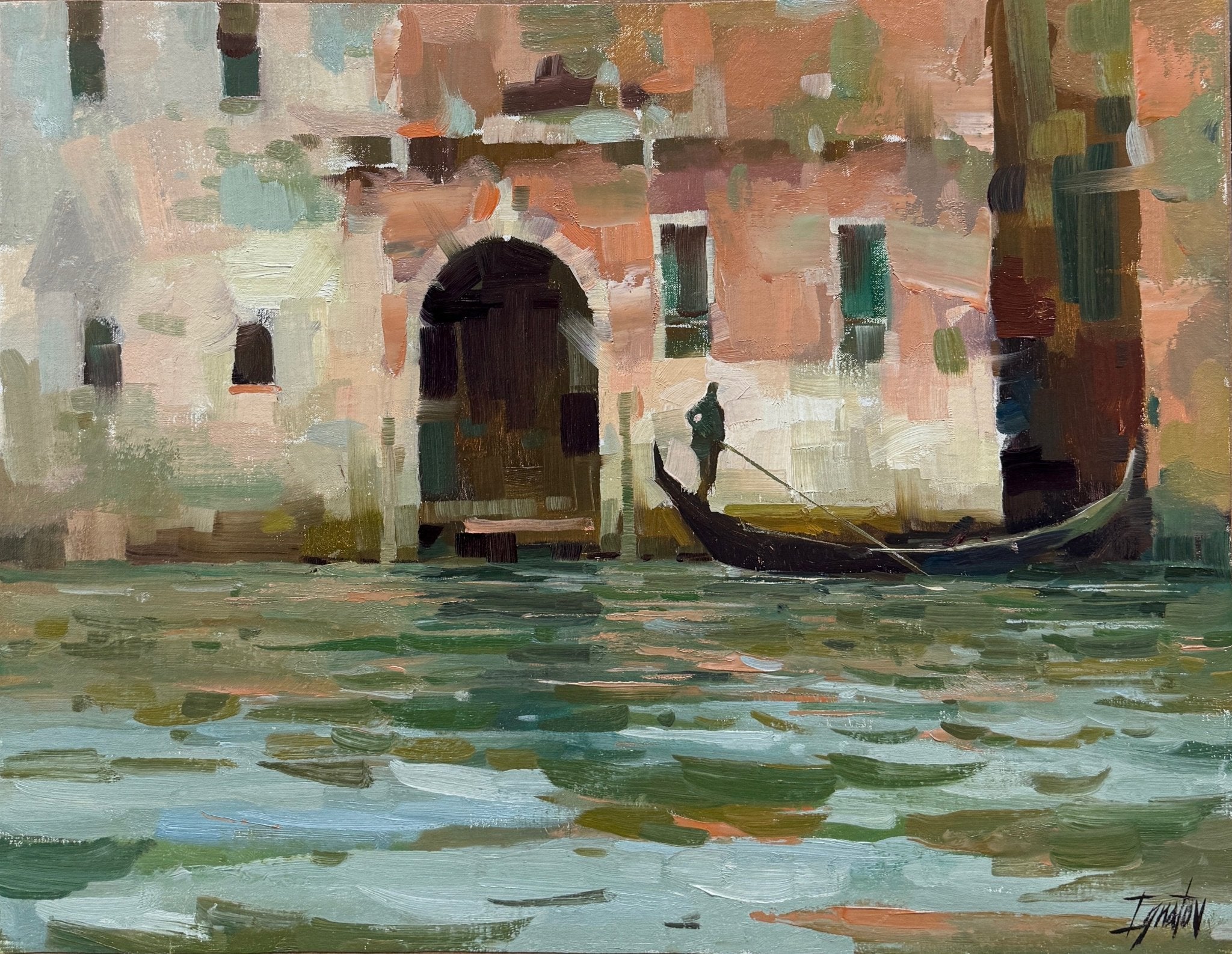 Venetian Mirror Dance by Ignat Ignatov at LePrince Galleries