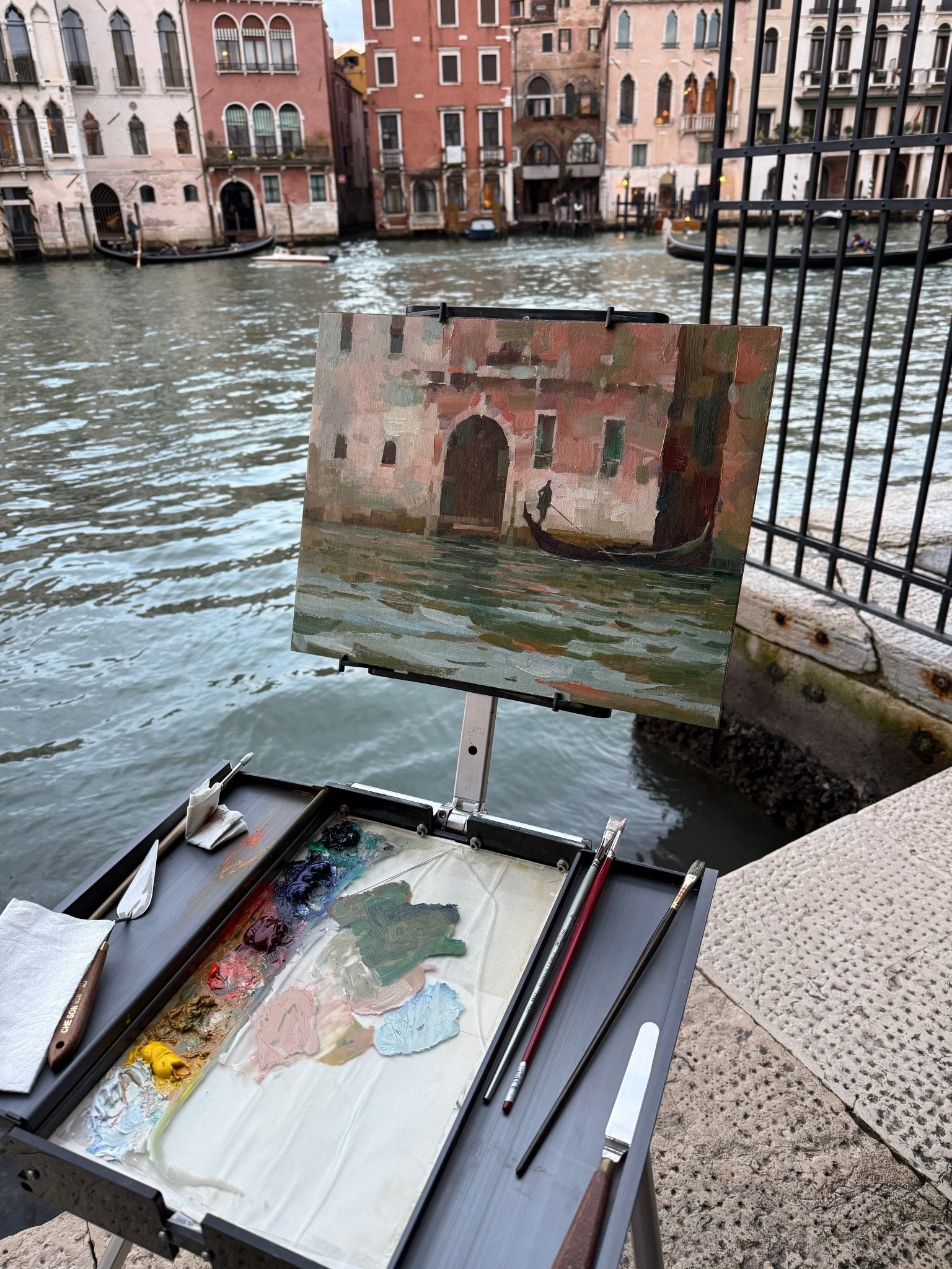 Venetian Reflections by Ignat Ignatov at LePrince Galleries