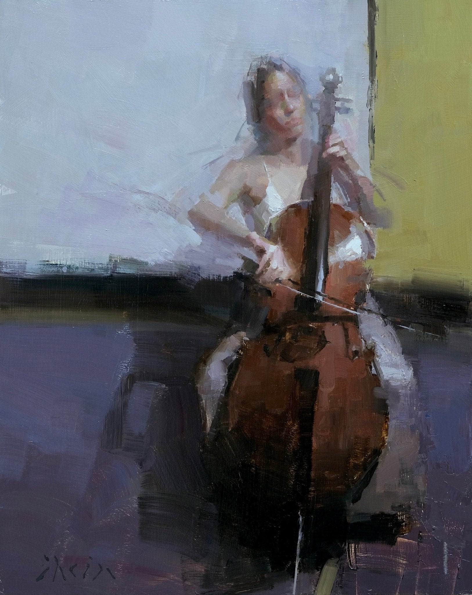 Cello 5 by Jacob Dhein at LePrince Galleries