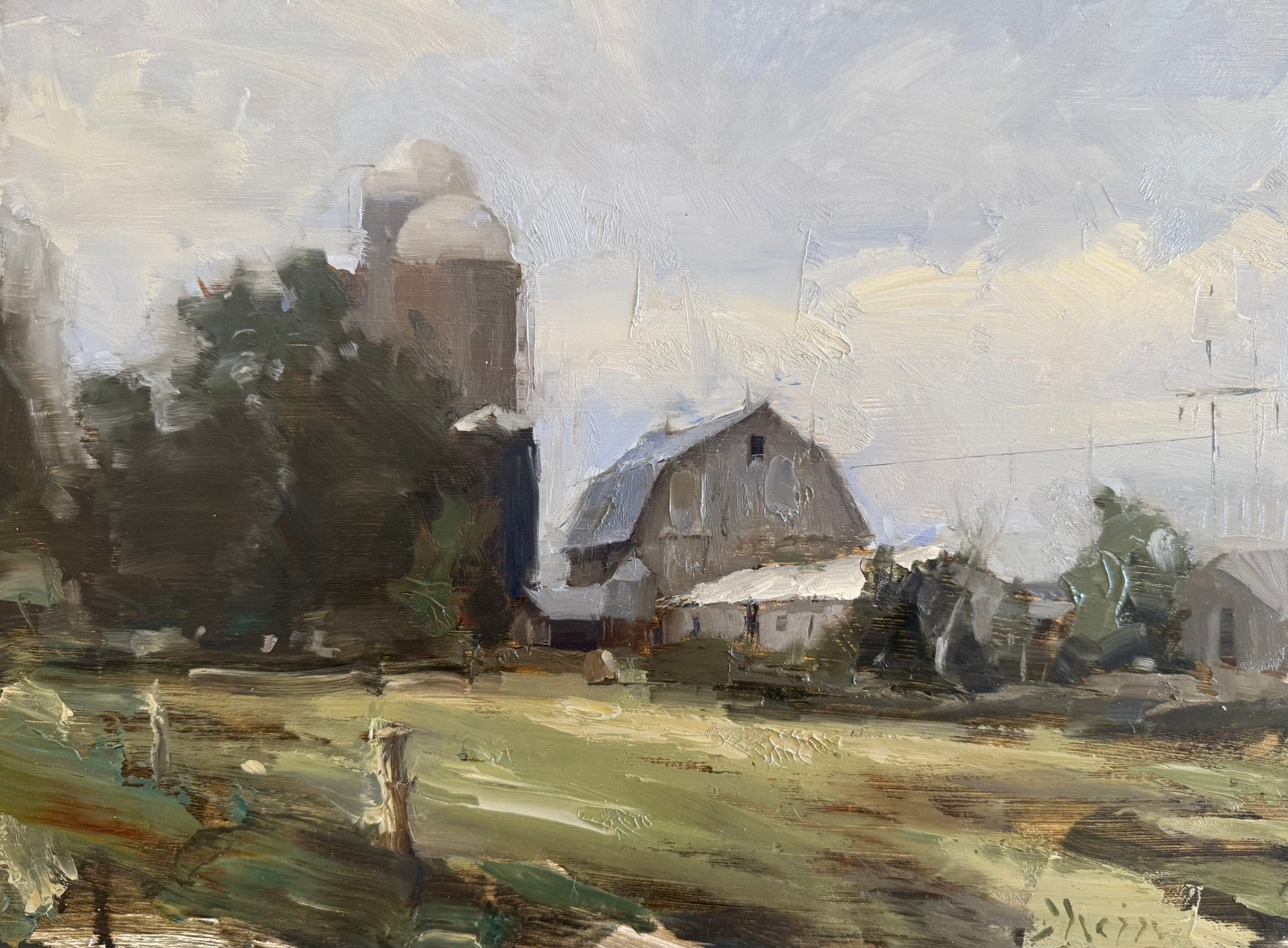 Coenen Family Farm Rudolph, Wisconsin by Jacob Dhein at LePrince Galleries