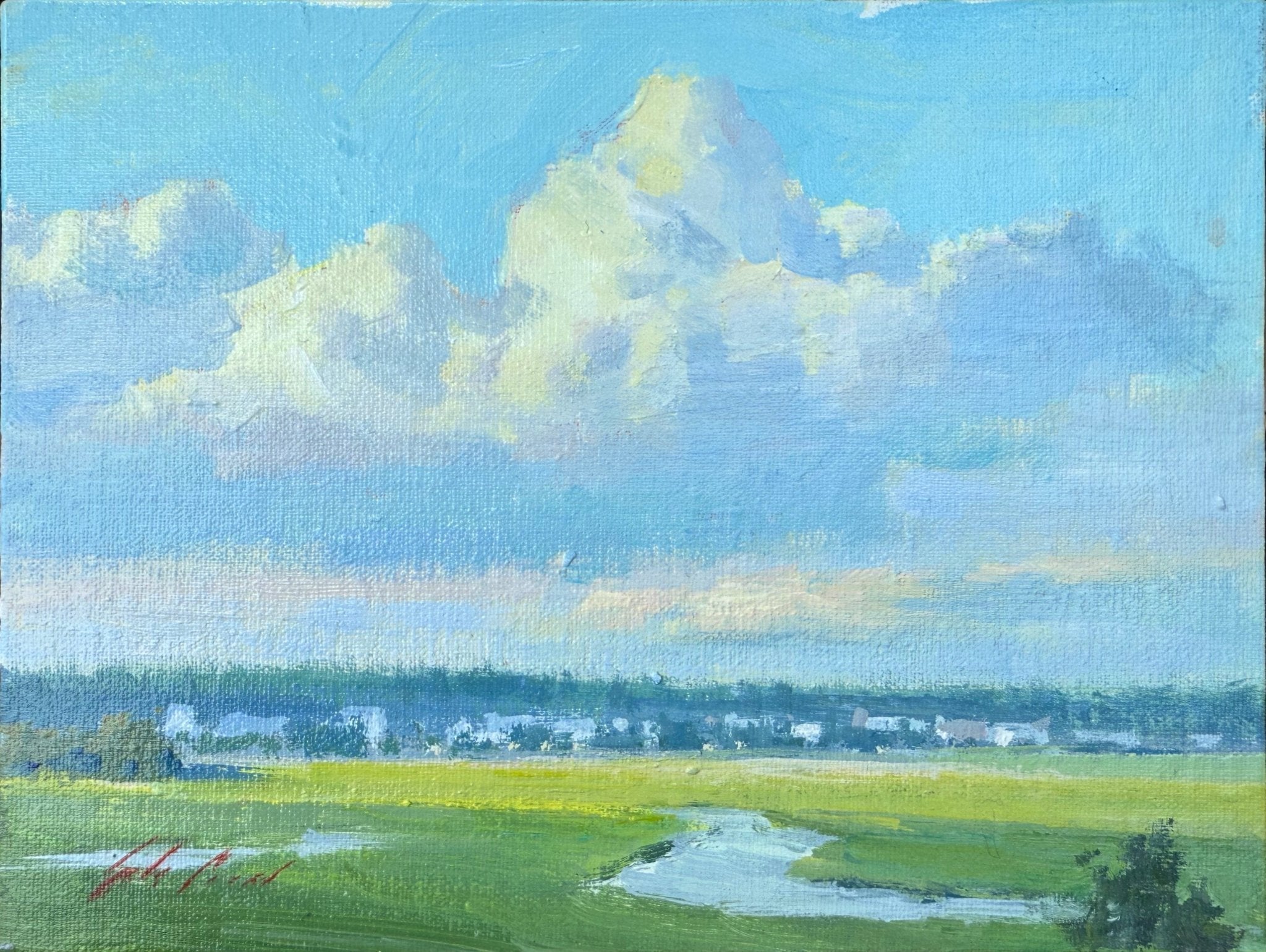 Evening View by John Poon at LePrince Galleries