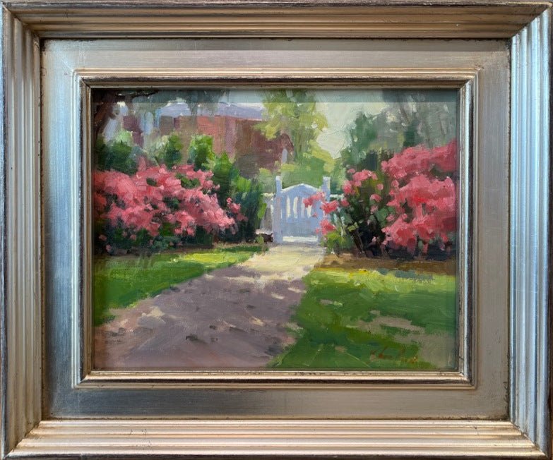 Garden Gate by John Poon at LePrince Galleries