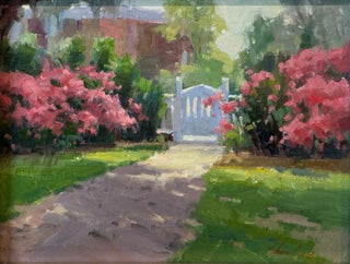 Garden Gate by John Poon at LePrince Galleries