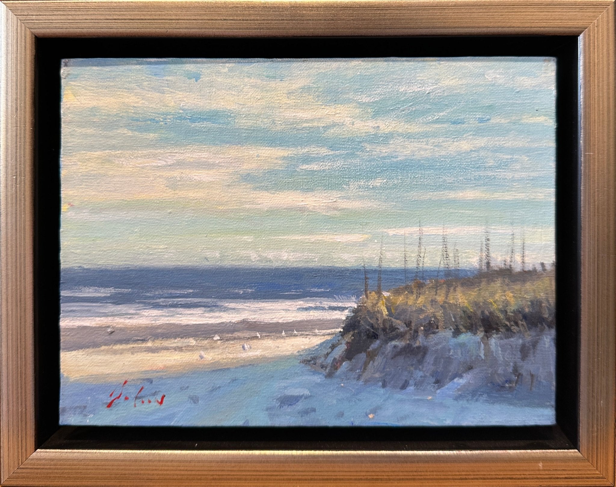 Hidden Inlet by John Poon at LePrince Galleries