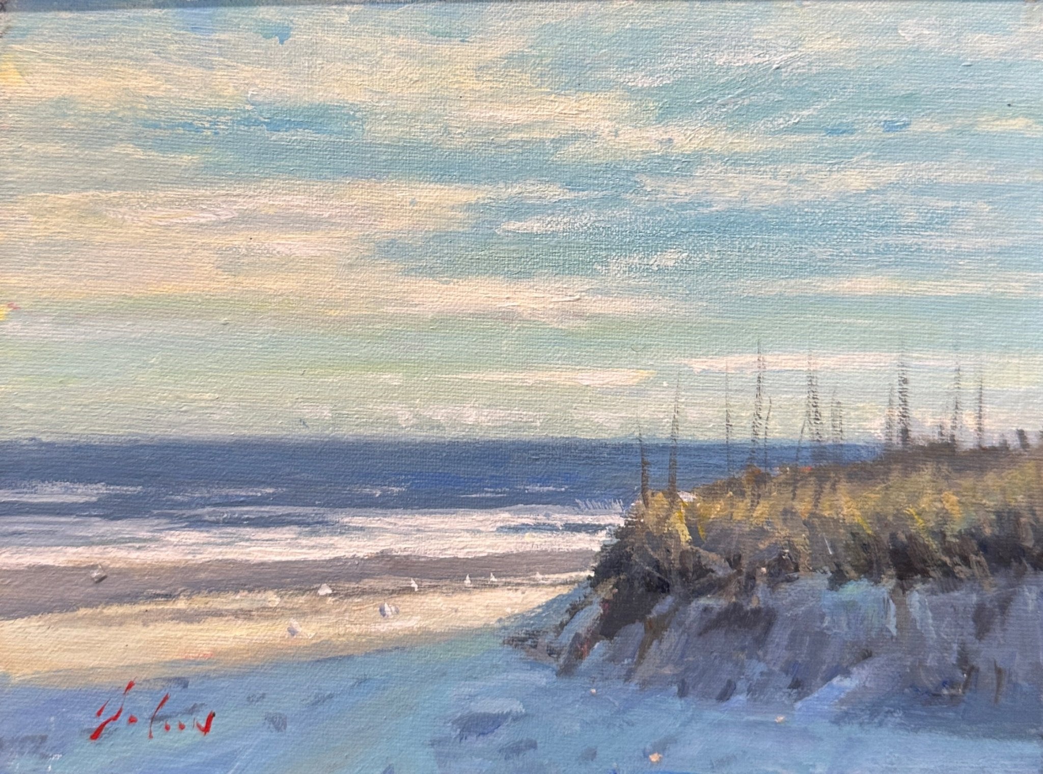 Hidden Inlet by John Poon at LePrince Galleries